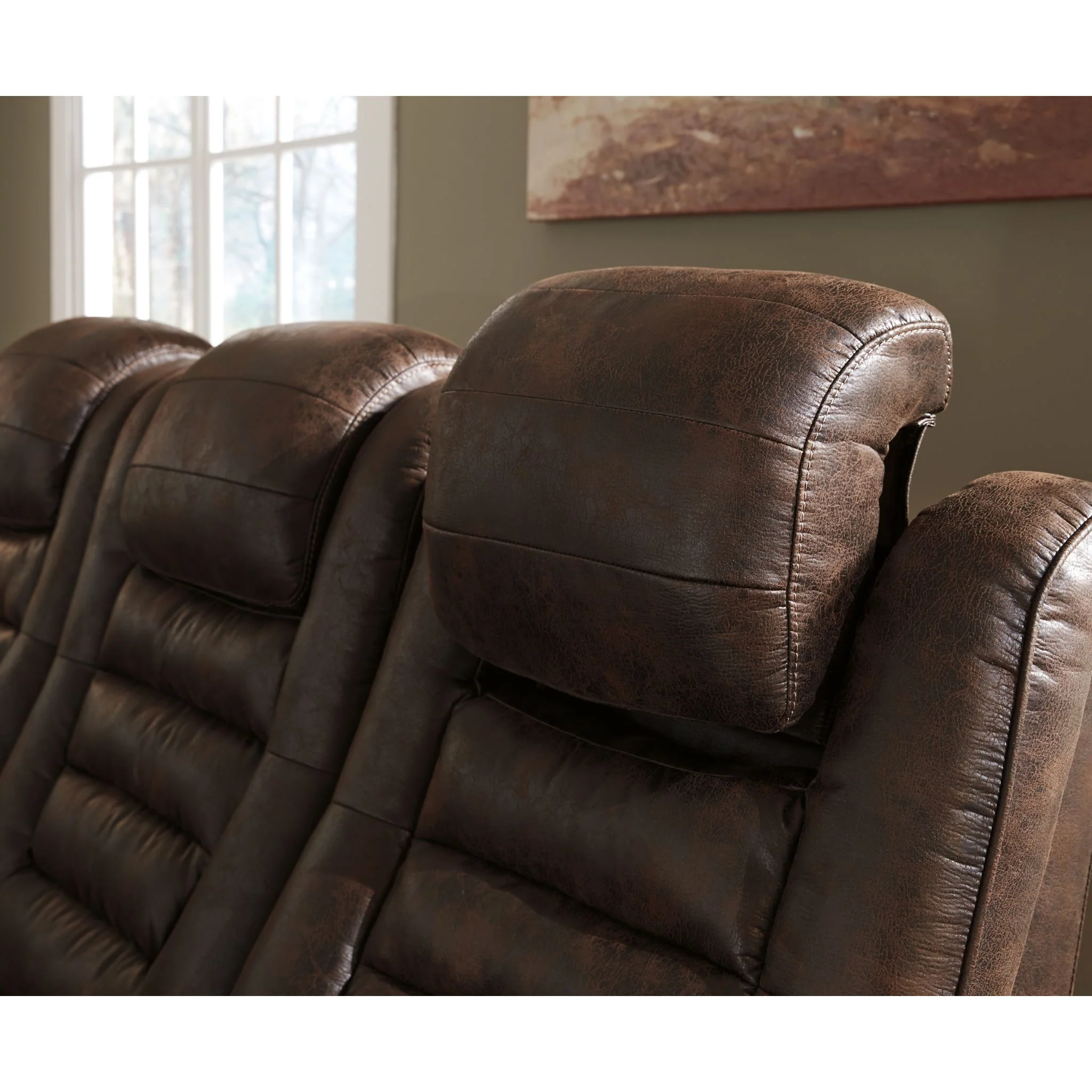 Game Zone Power Reclining Sofa with Adjustable Headrest - Image 15
