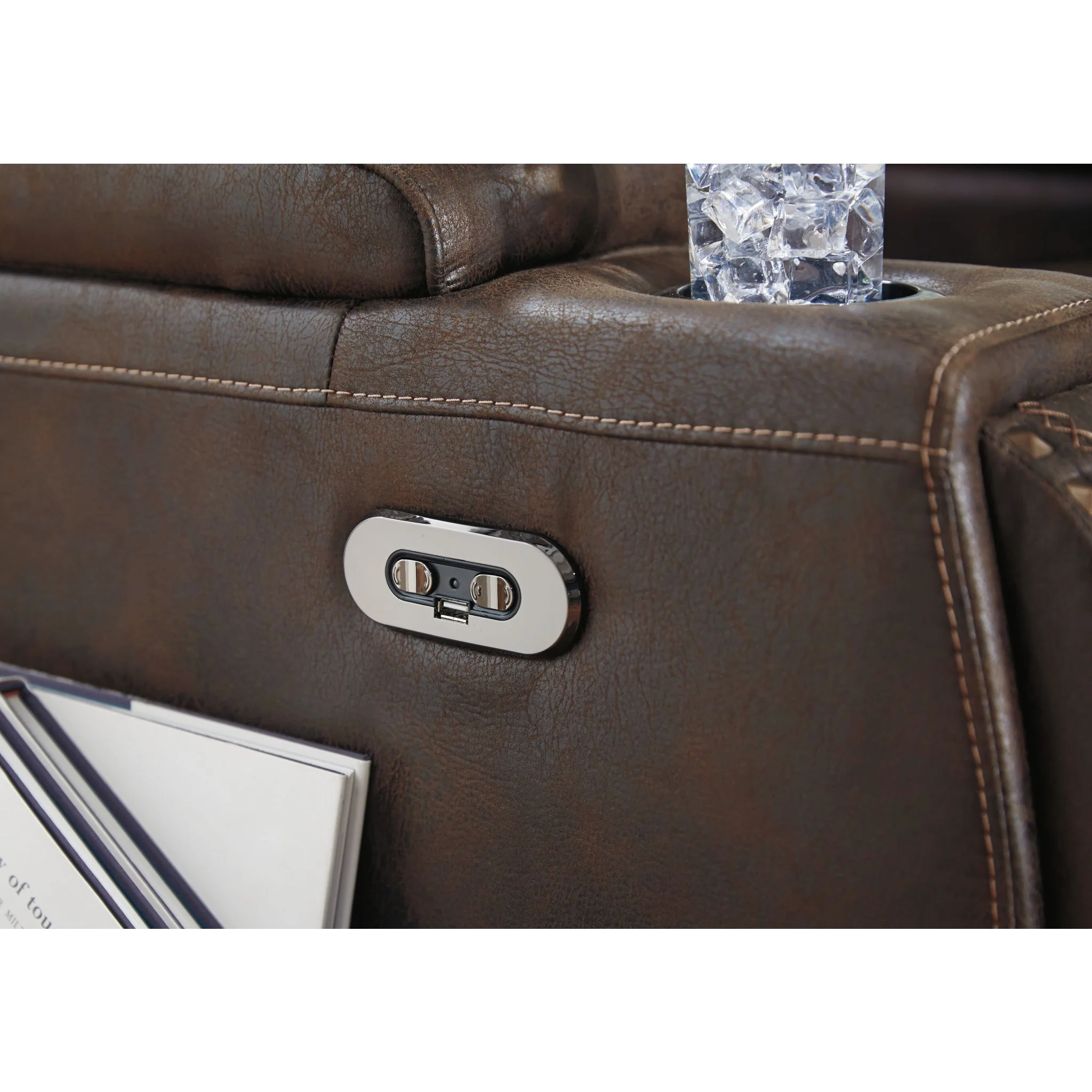 Game Zone Power Reclining Sofa with Adjustable Headrest - Image 17
