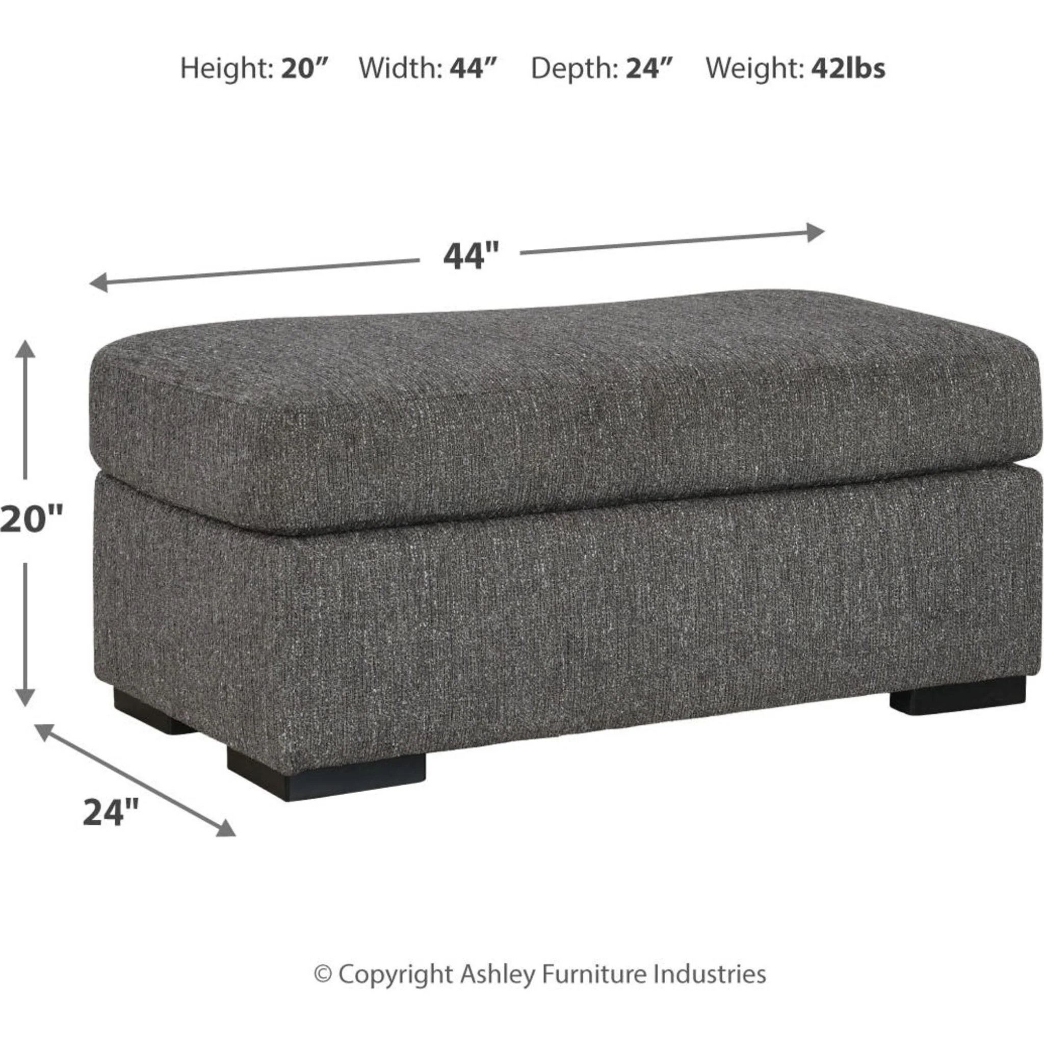 Gardiner Ottoman - Image 7