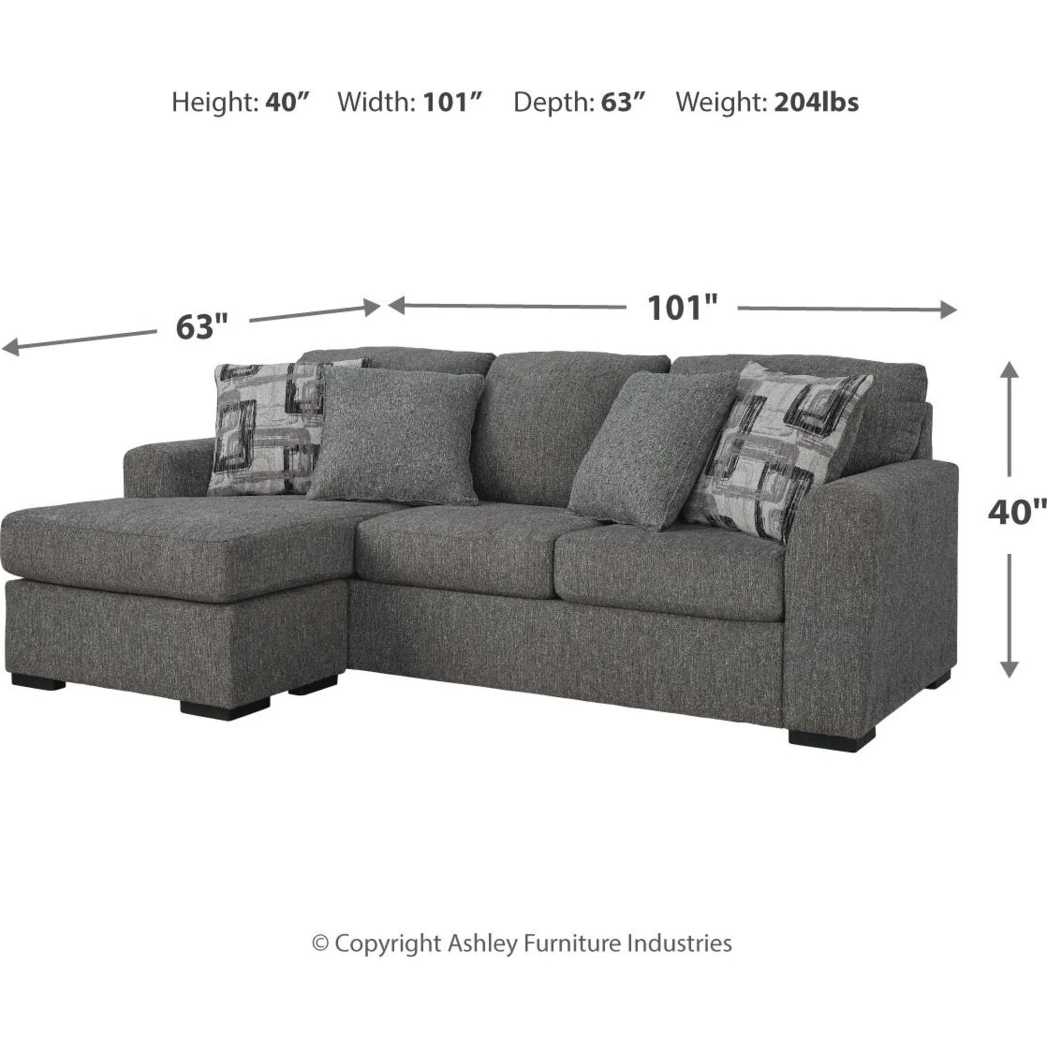 Gardiner Sofa Chaise - Image 10