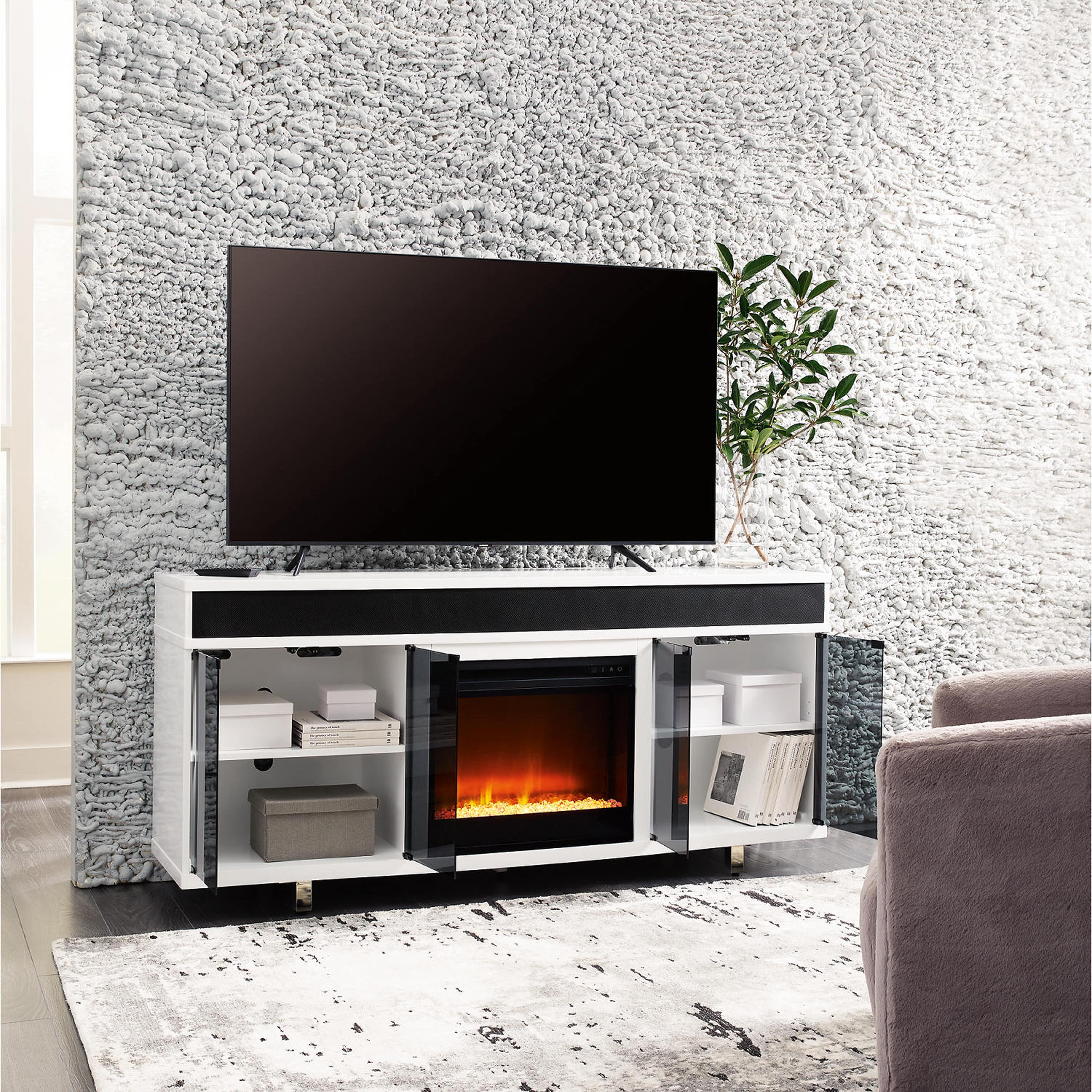 Gardoni TV Stand with Fireplace - Image 10