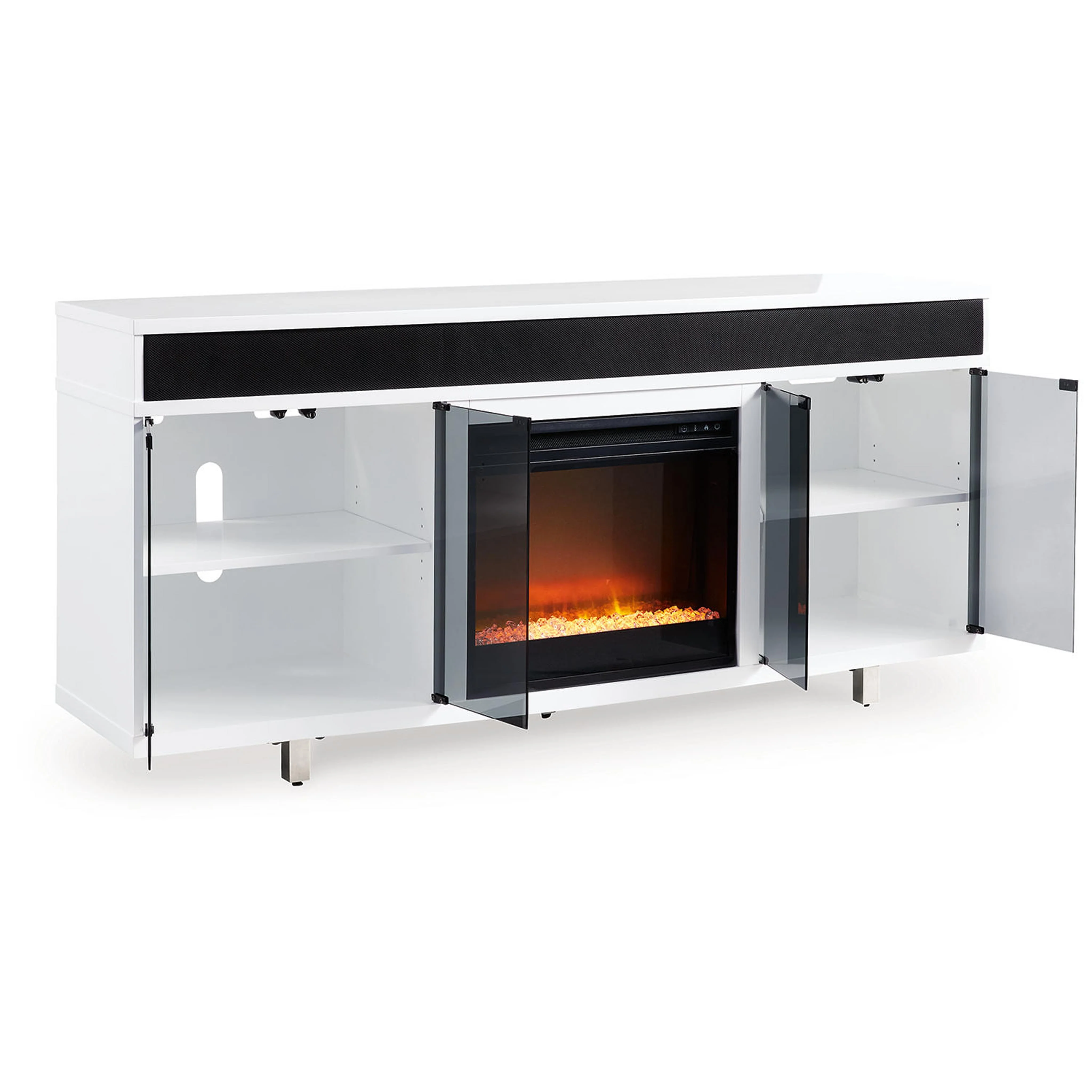 Gardoni TV Stand with Fireplace - Image 7