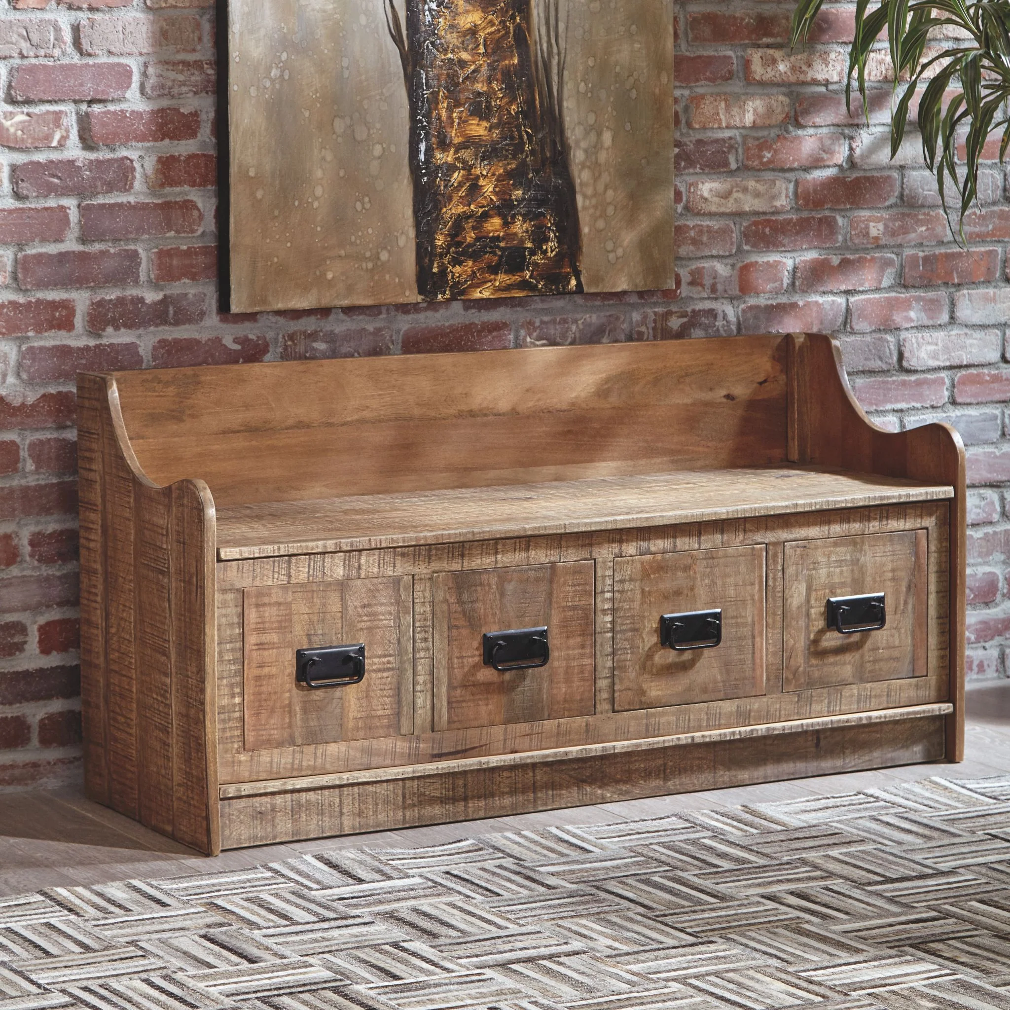 Garrettville Storage Bench - Image 2