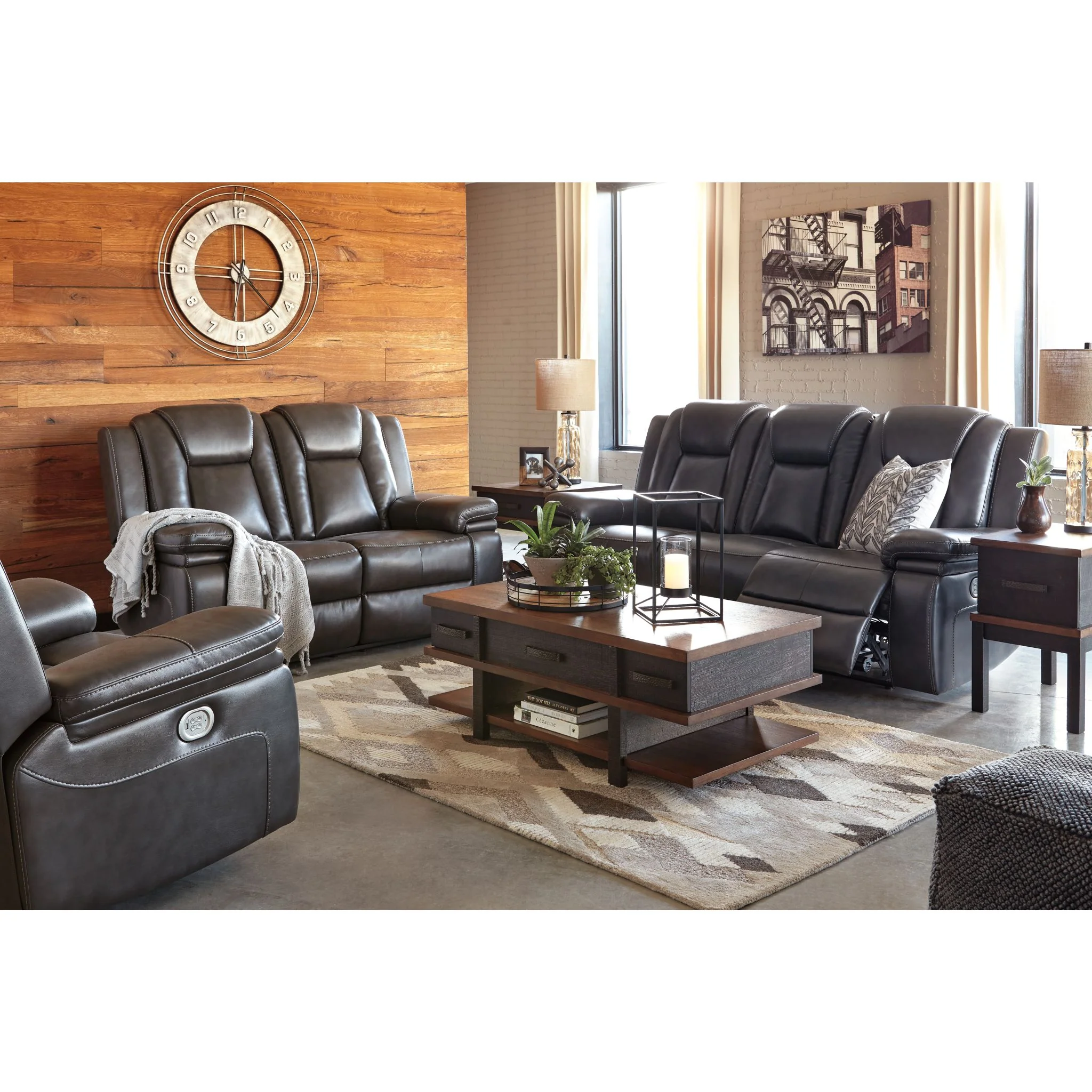 Garristown-Exclusive Power Recliner with Adjustable Headrest - Image 4