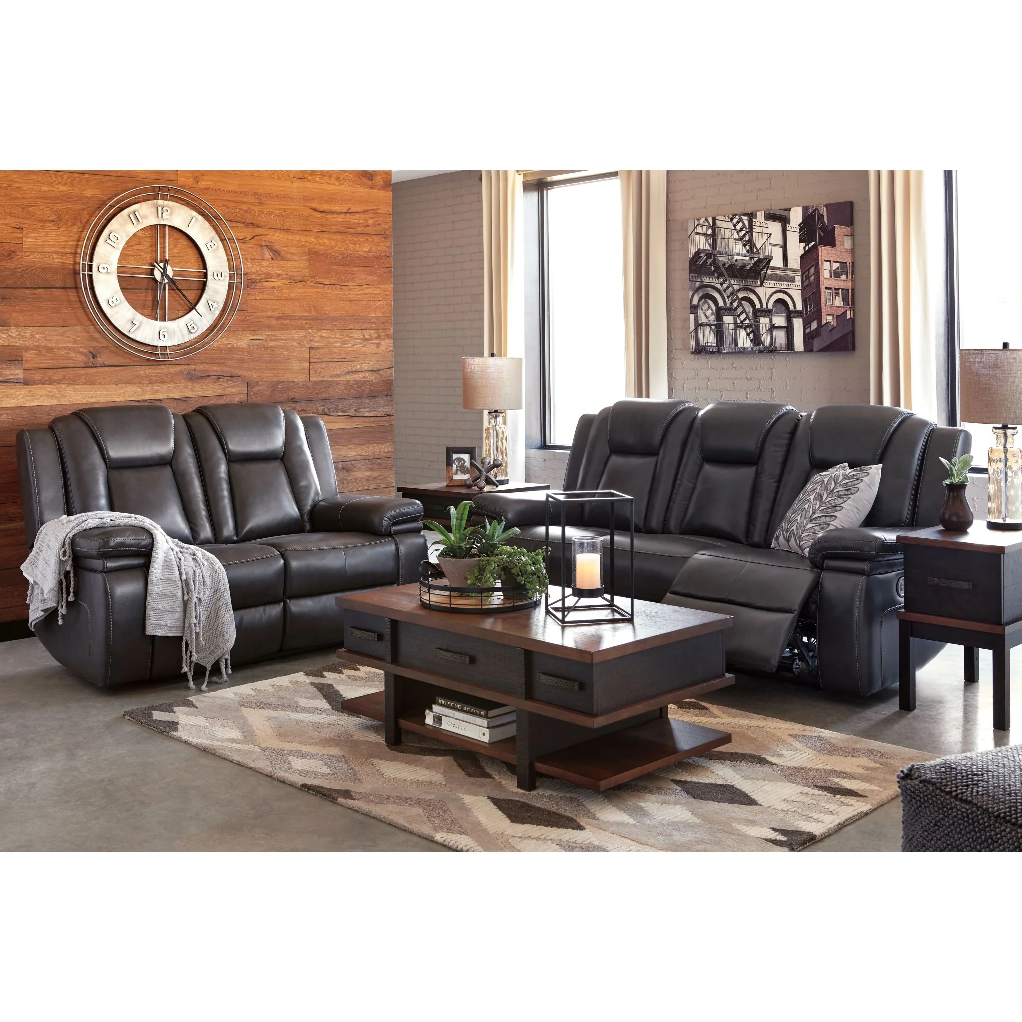 Garristown-Exclusive Power Reclining Loveseat with Adjustable Headrest - Image 11