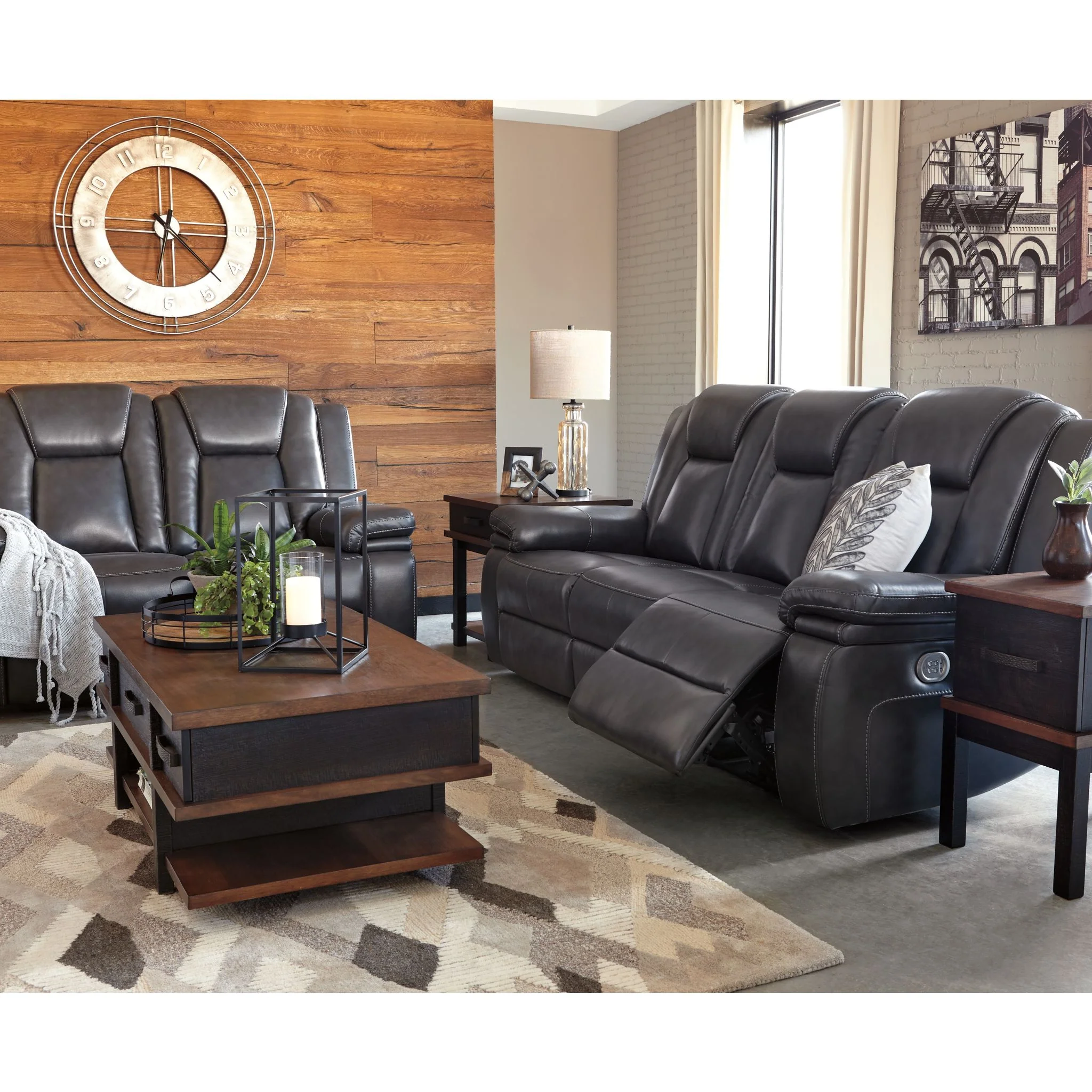 Garristown-Exclusive Power Reclining Loveseat with Adjustable Headrest - Image 15