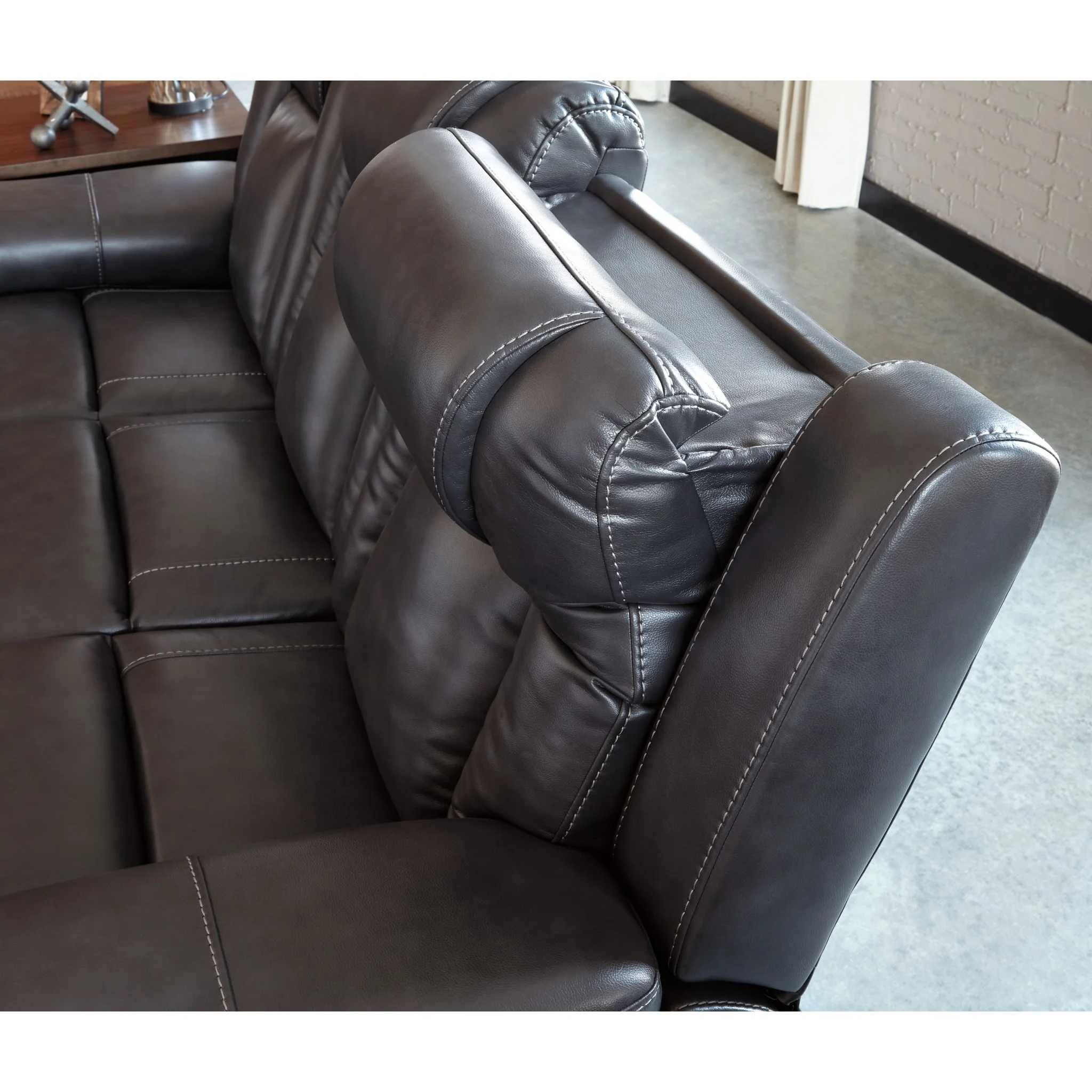 Garristown-Exclusive Power Reclining Loveseat with Adjustable Headrest - Image 4