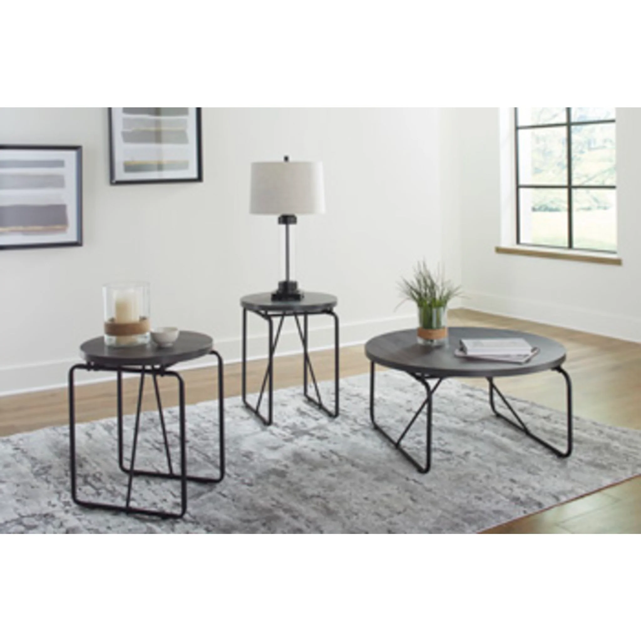 Garvine Occasional Table Set (set of 3) - Image 8
