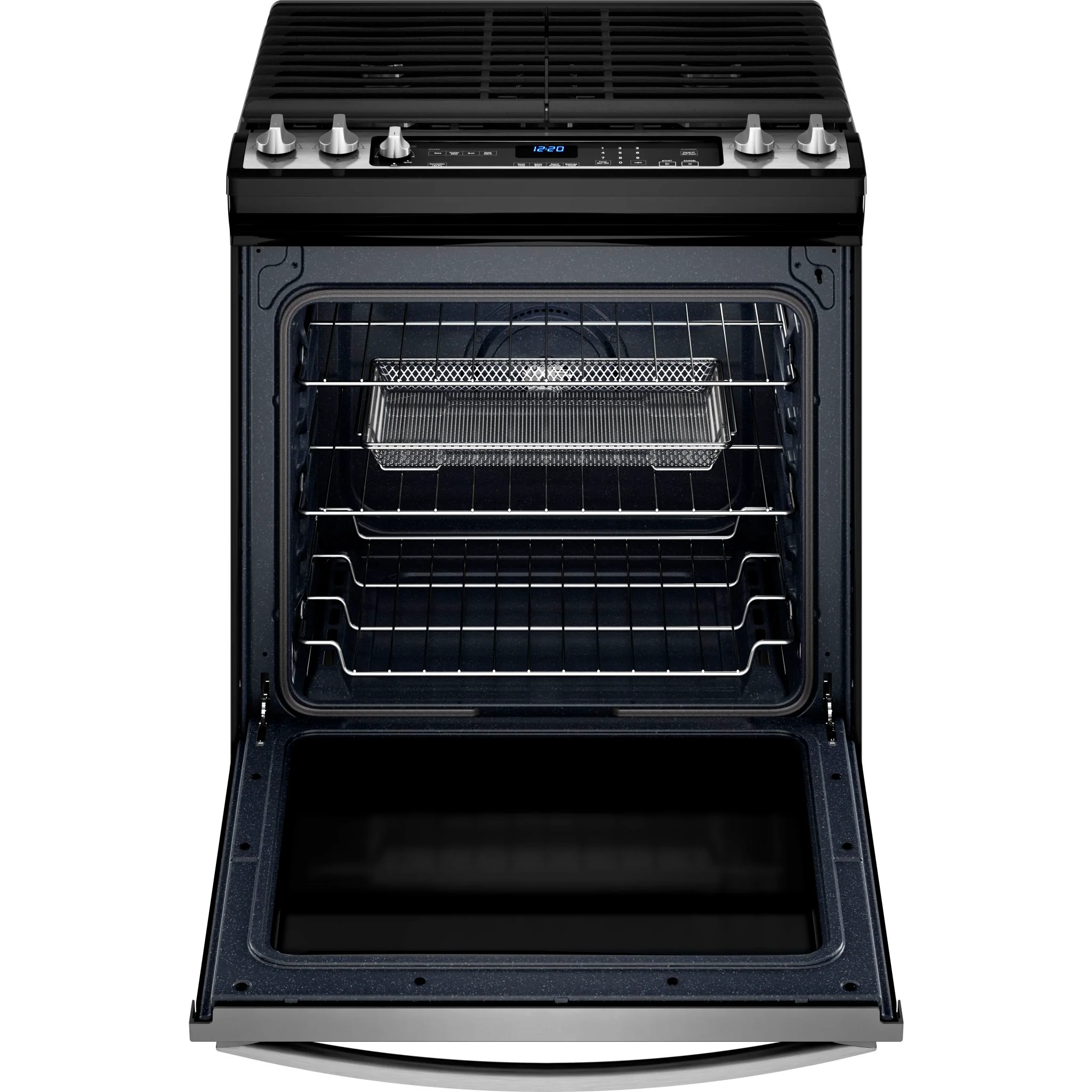 Whirlpool 5.8 cu.. ft.  Gas 7-in-1 Air Fry Oven (WEG745H0LZ) - Image 2
