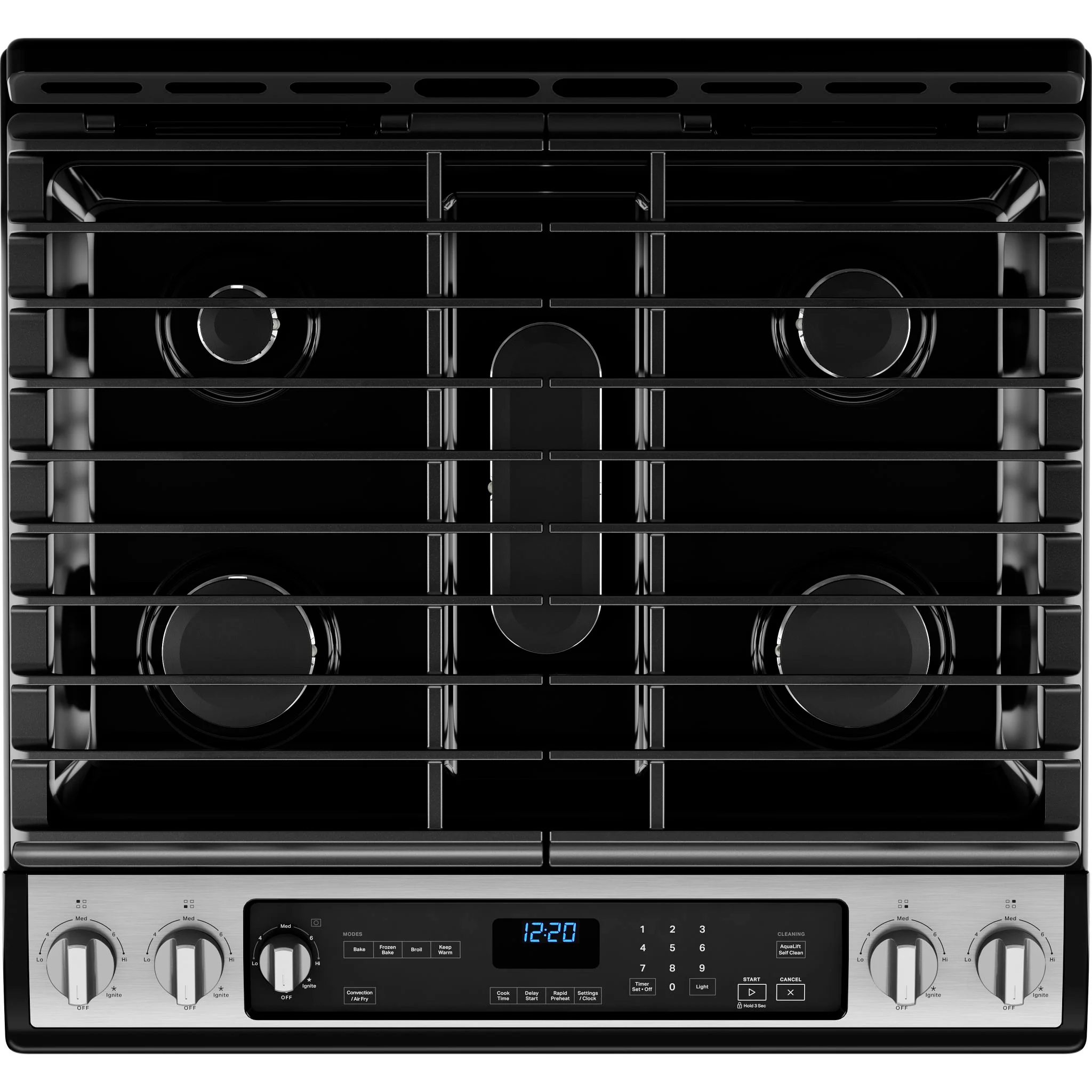 Whirlpool 5.8 cu.. ft.  Gas 7-in-1 Air Fry Oven (WEG745H0LZ) - Image 4