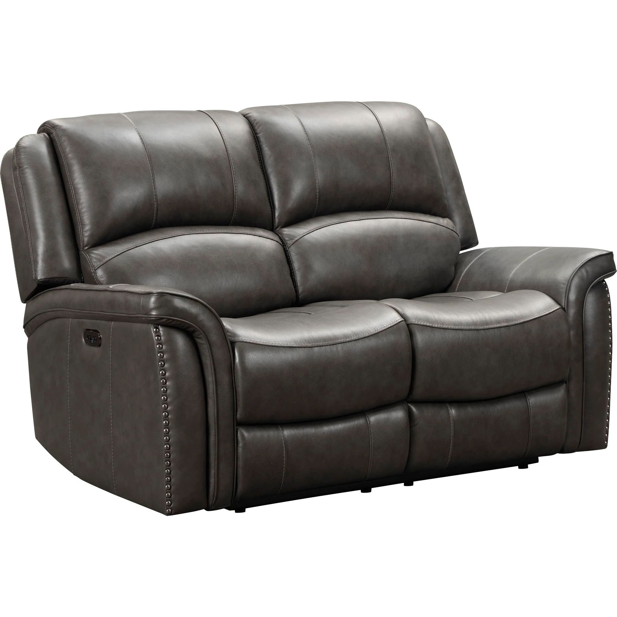 Gaspar Power Reclining Loveseat with Adjustable Headrest - Image 3