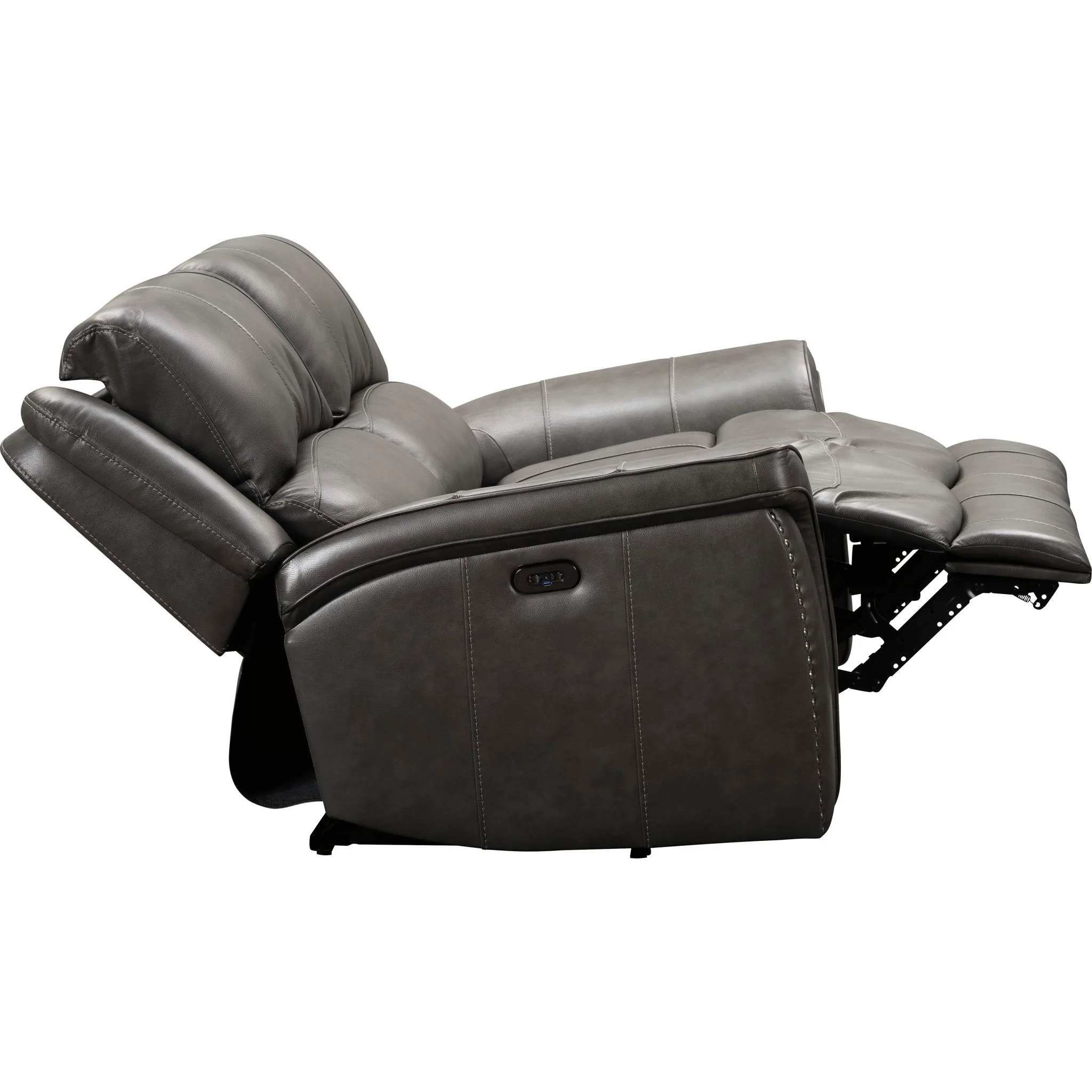 Gaspar Power Reclining Loveseat with Adjustable Headrest - Image 6