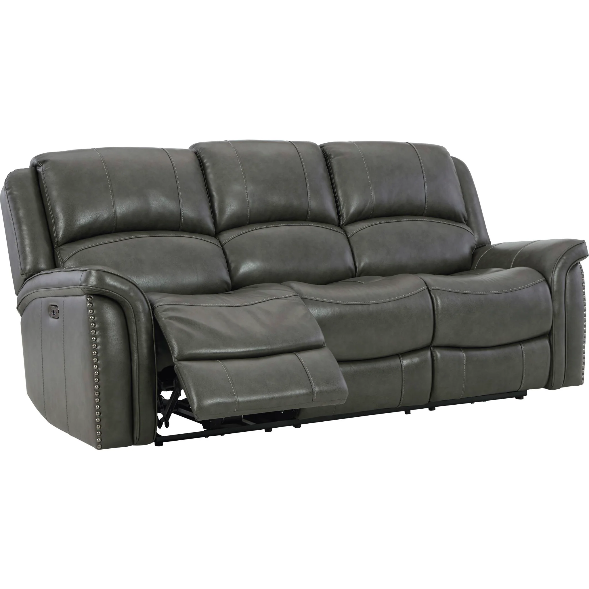 Gaspar Power Reclining Sofa with Adjustable Headrest - Image 5