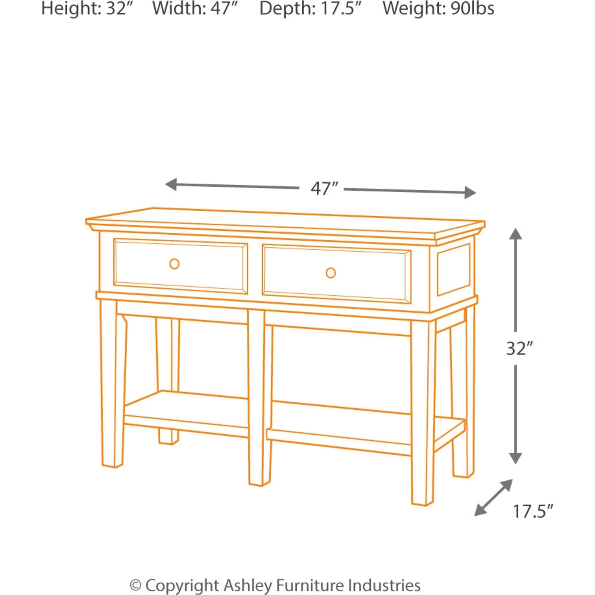 Gately Console Table - Image 5