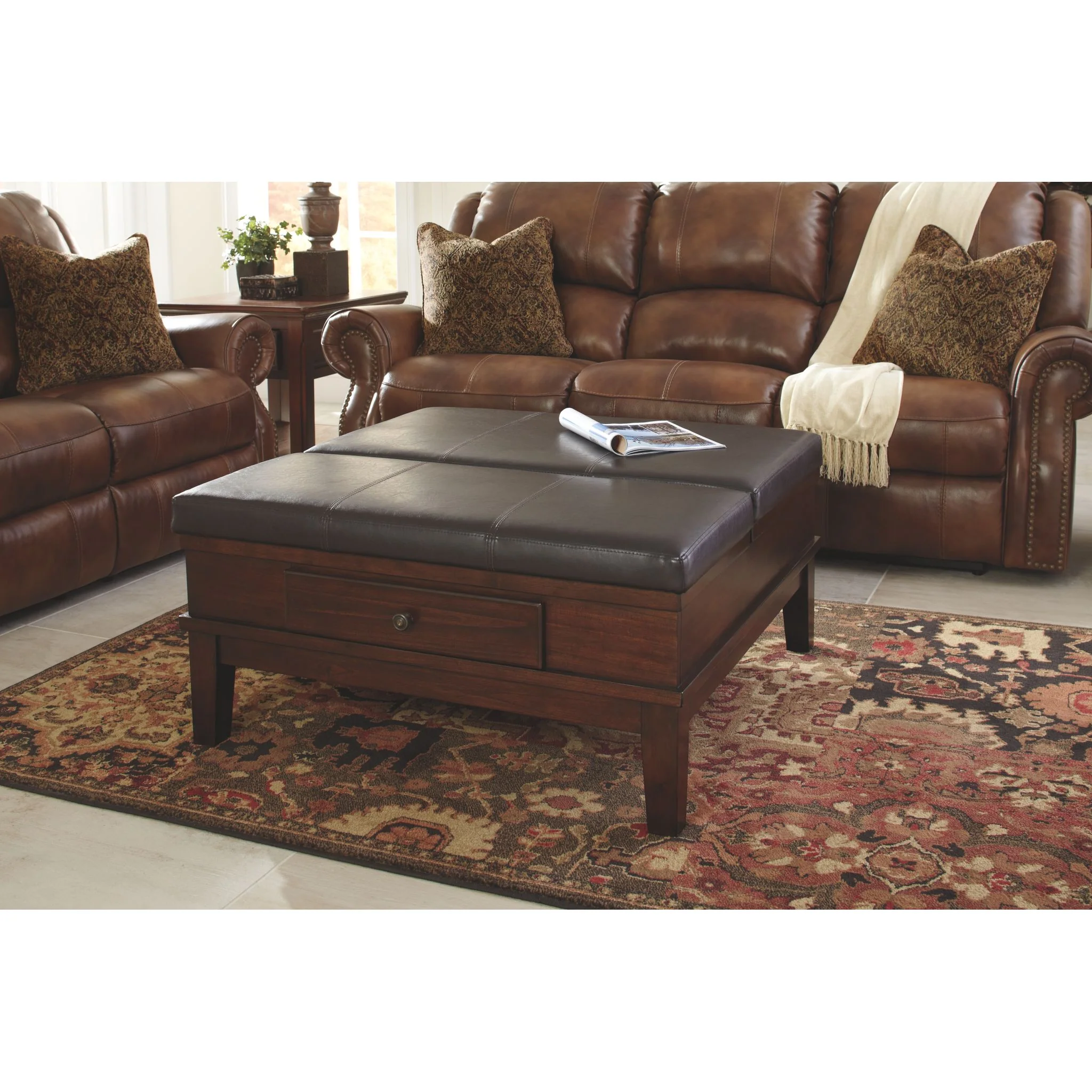 Gately Ottoman Cocktail Table - Image 4