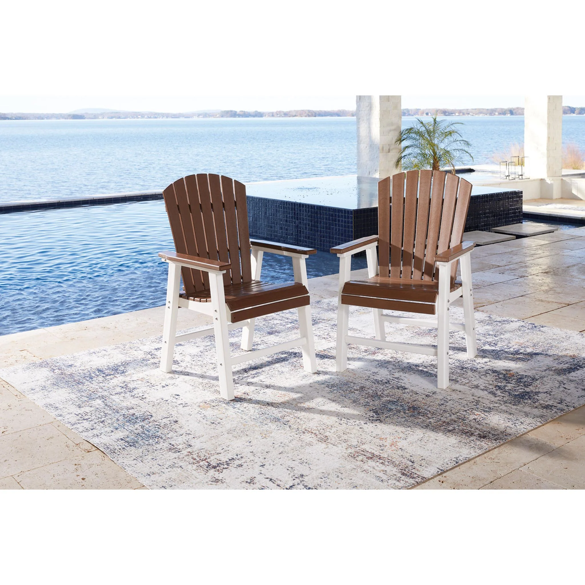 Genesis Bay Outdoor Arm Chair (set of 2) - Image 2