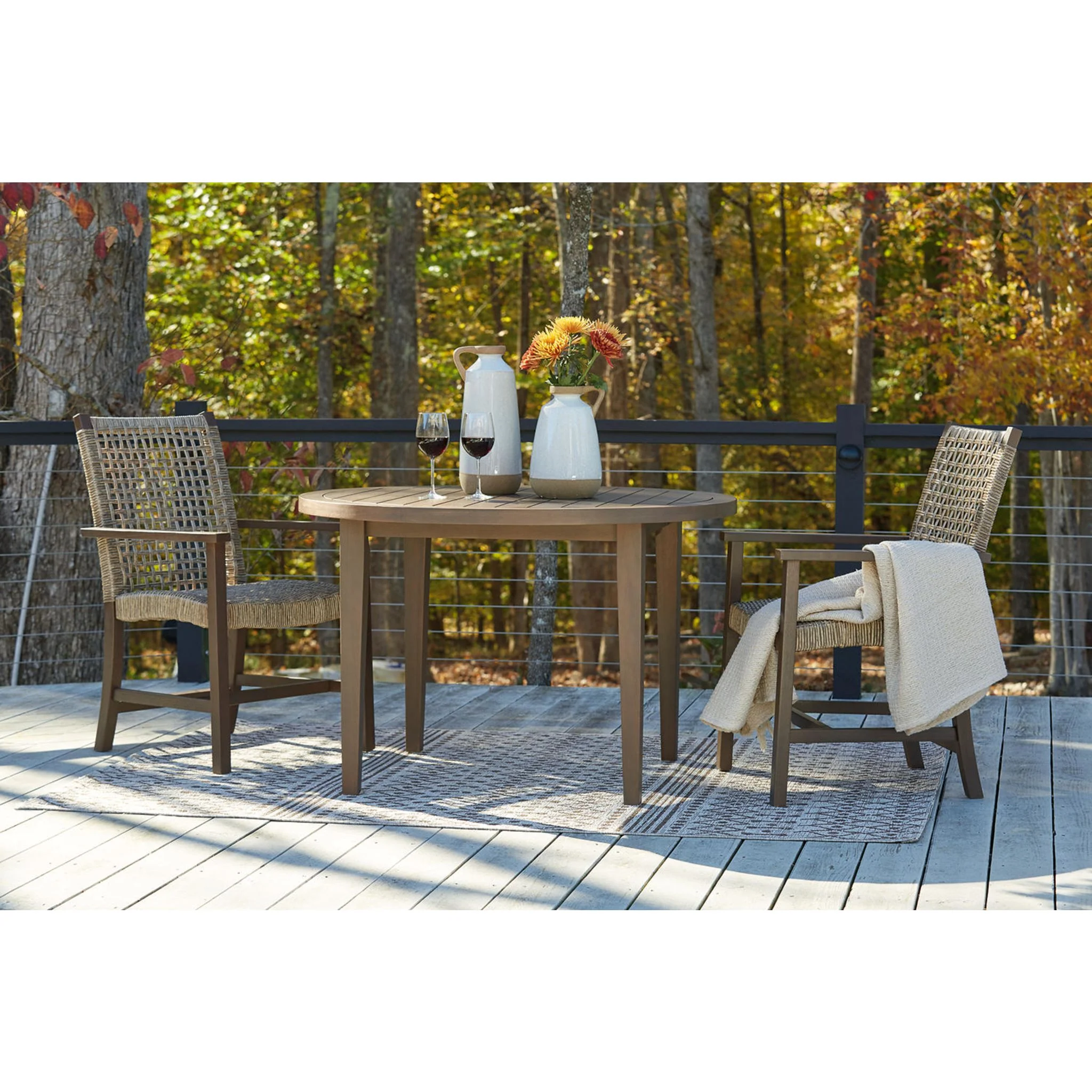 Germalia 3 Piece Outdoor Table Set - Image 2