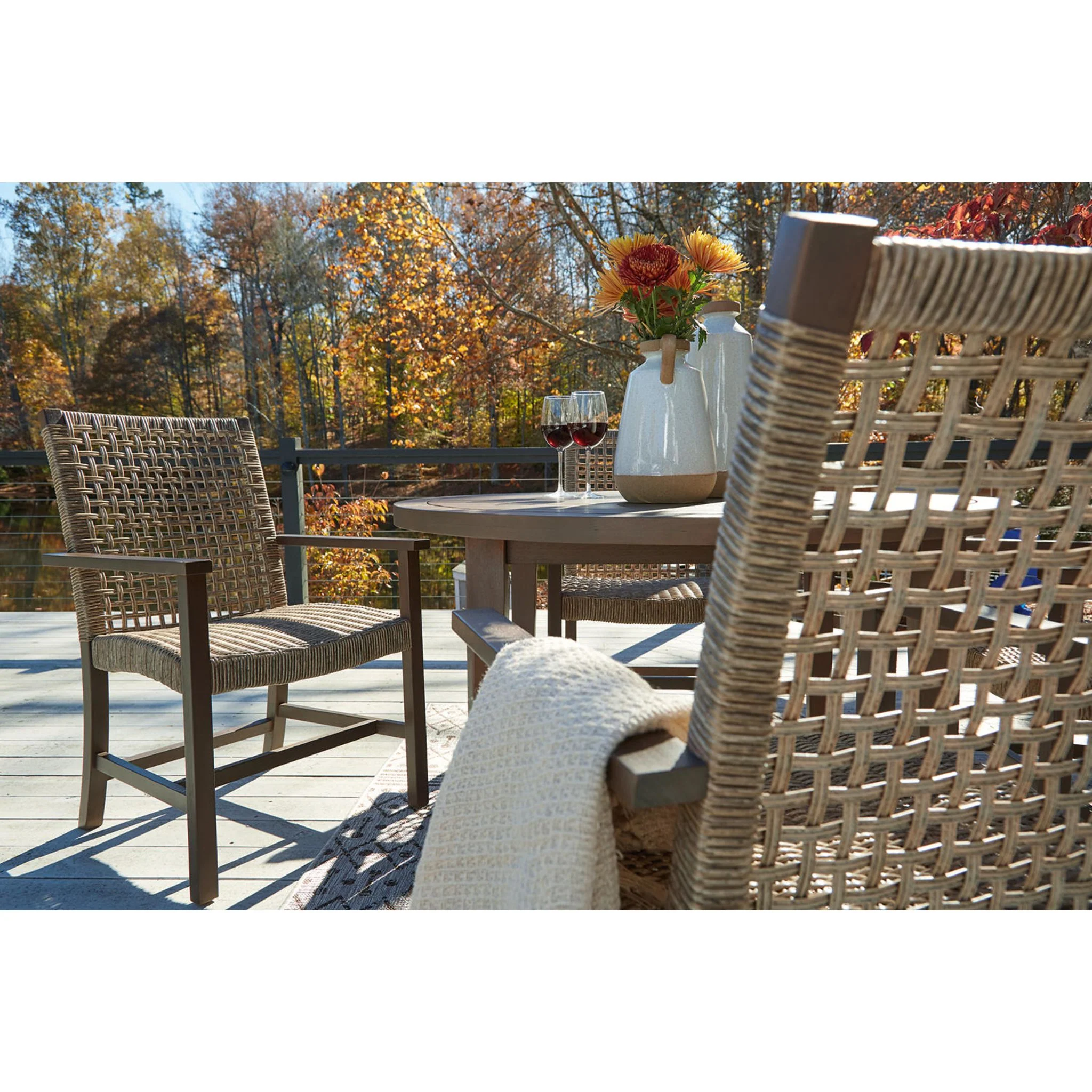 Germalia 3 Piece Outdoor Table Set - Image 4