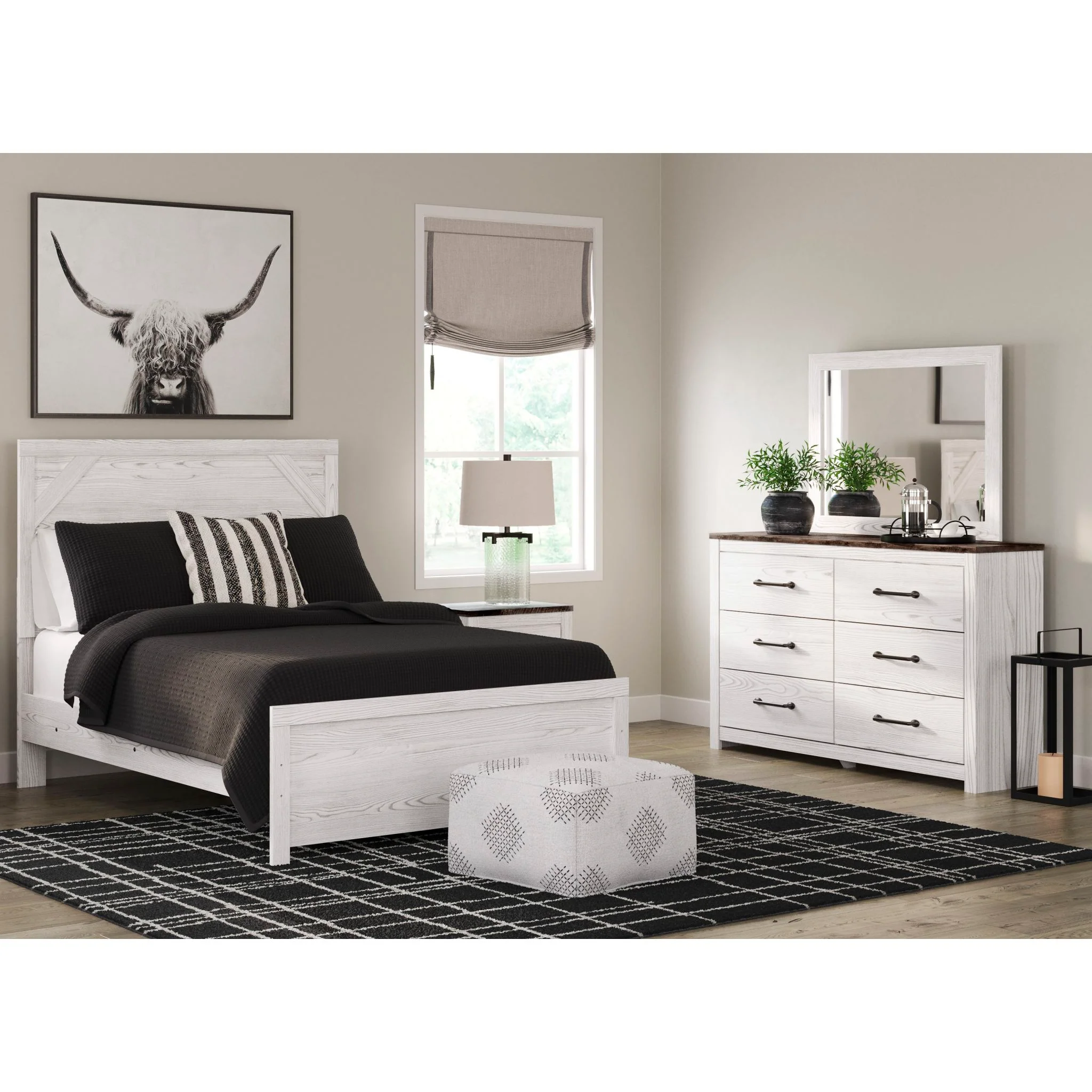 Gerridan 5 Piece Full Panel Bedroom - Image 2