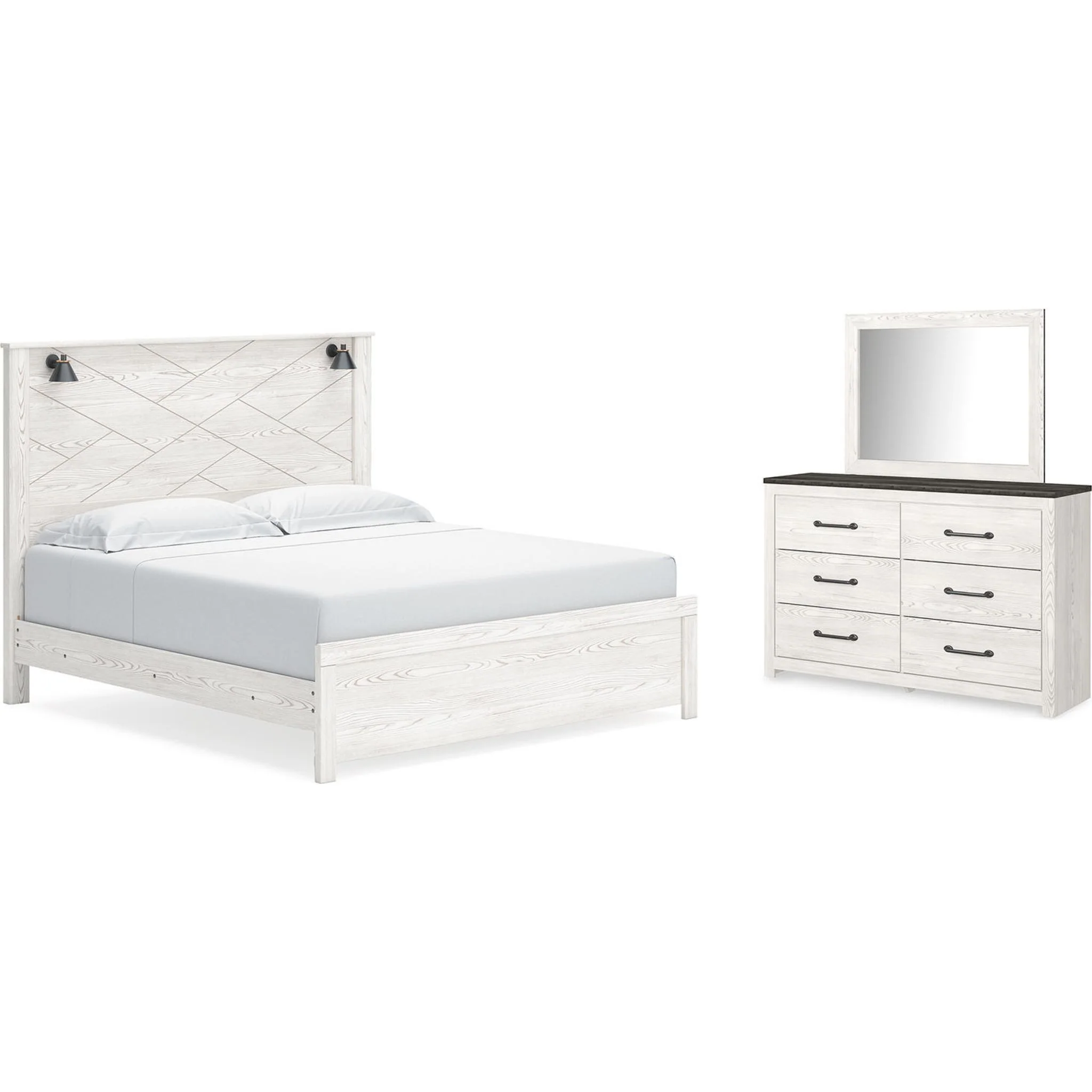 Gerridan 5 Piece Panel Bedroom - Image 12