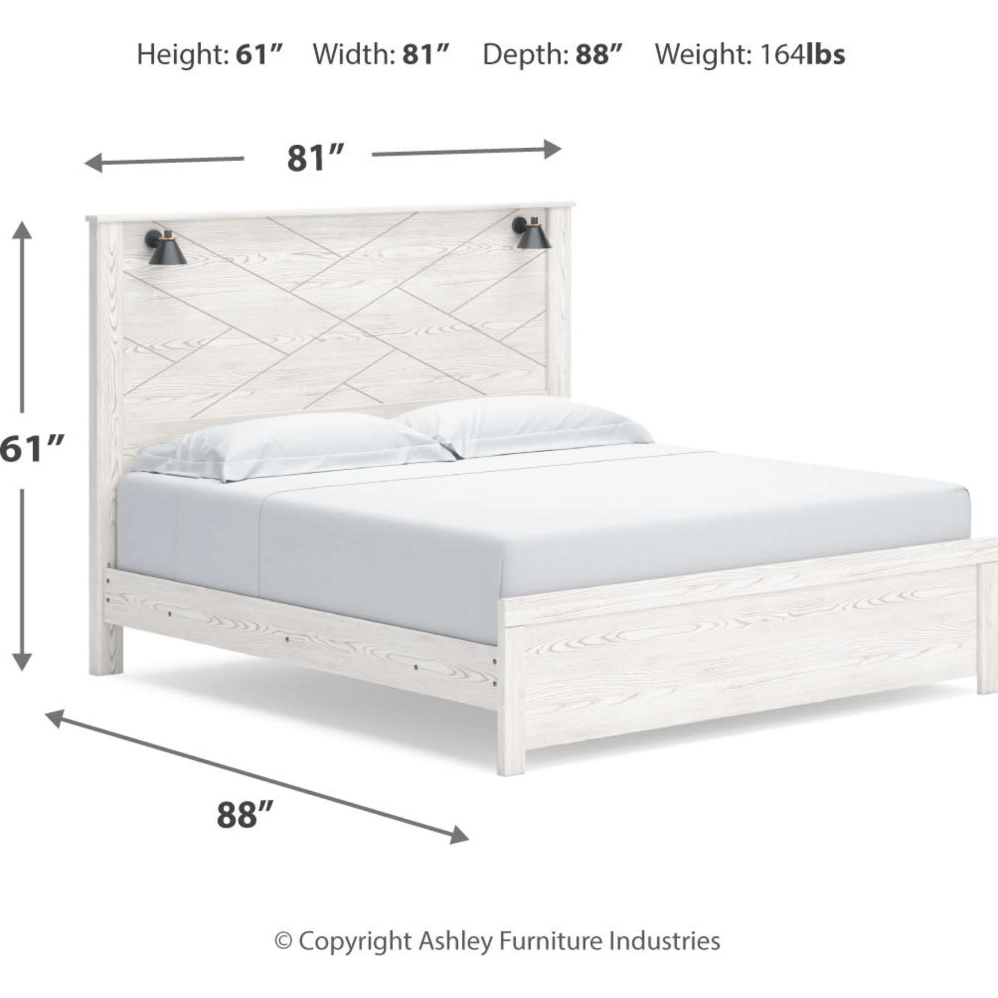 Gerridan 5 Piece Panel Bedroom - Image 20
