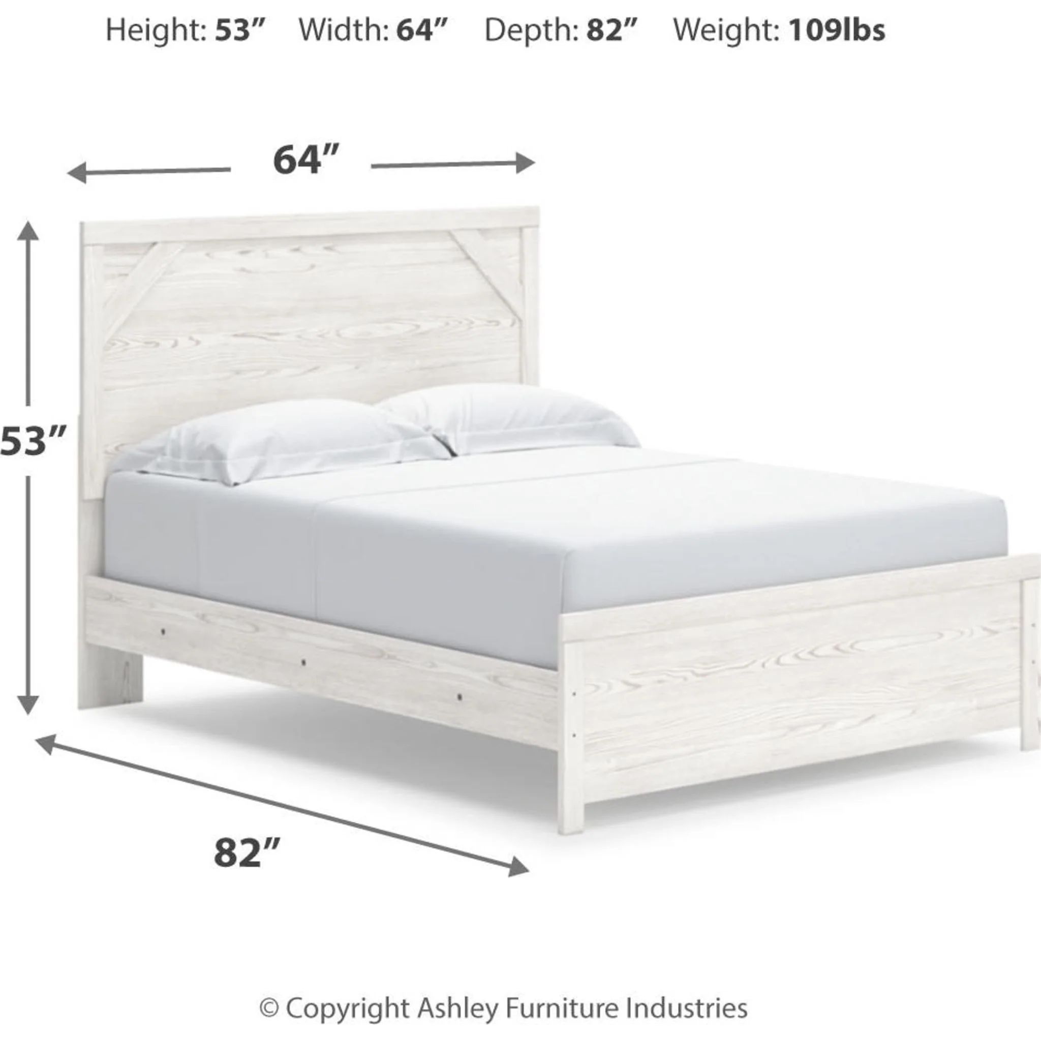 Gerridan 5 Piece Panel Bedroom - Image 9