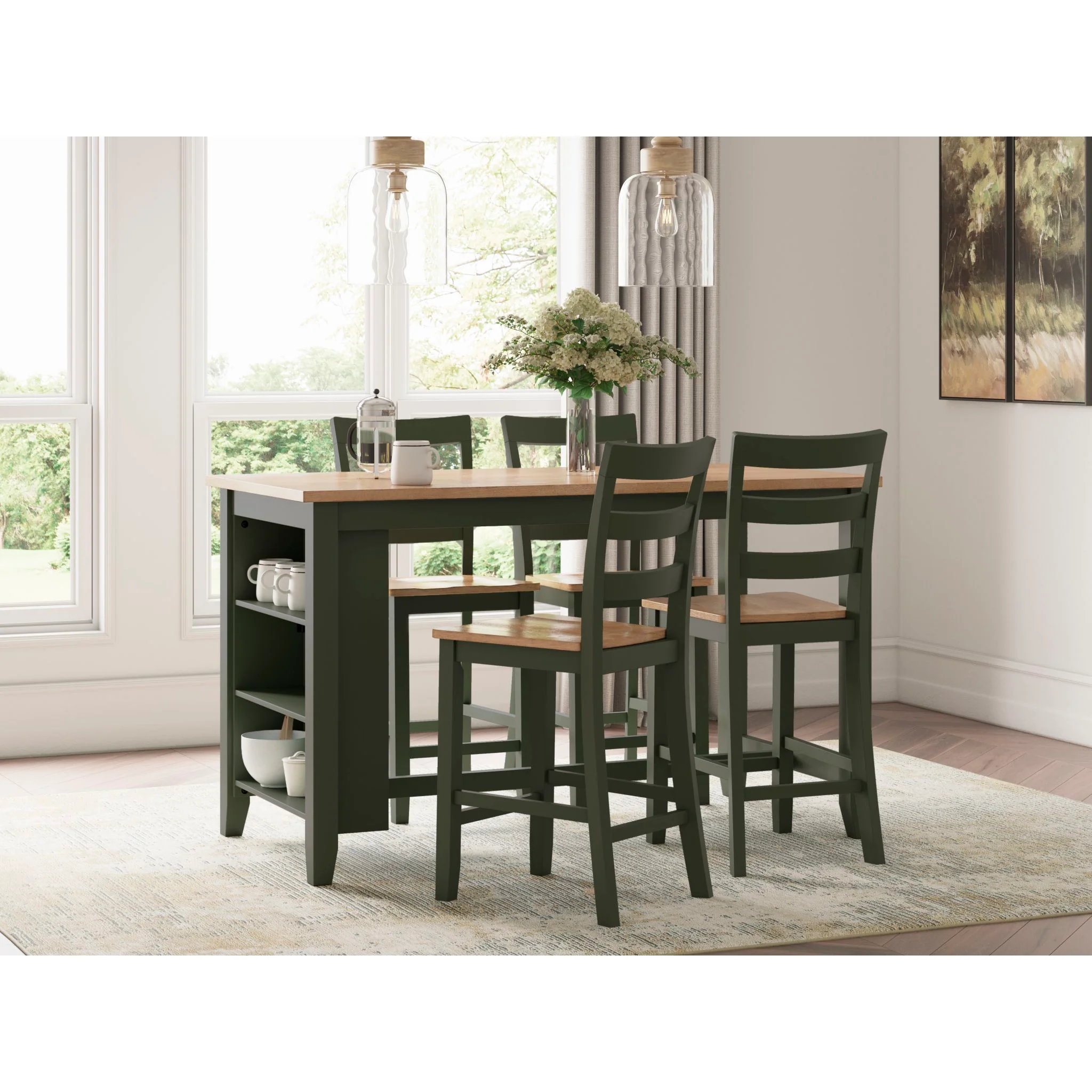 Gesthaven Counter Dining Set - Image 2