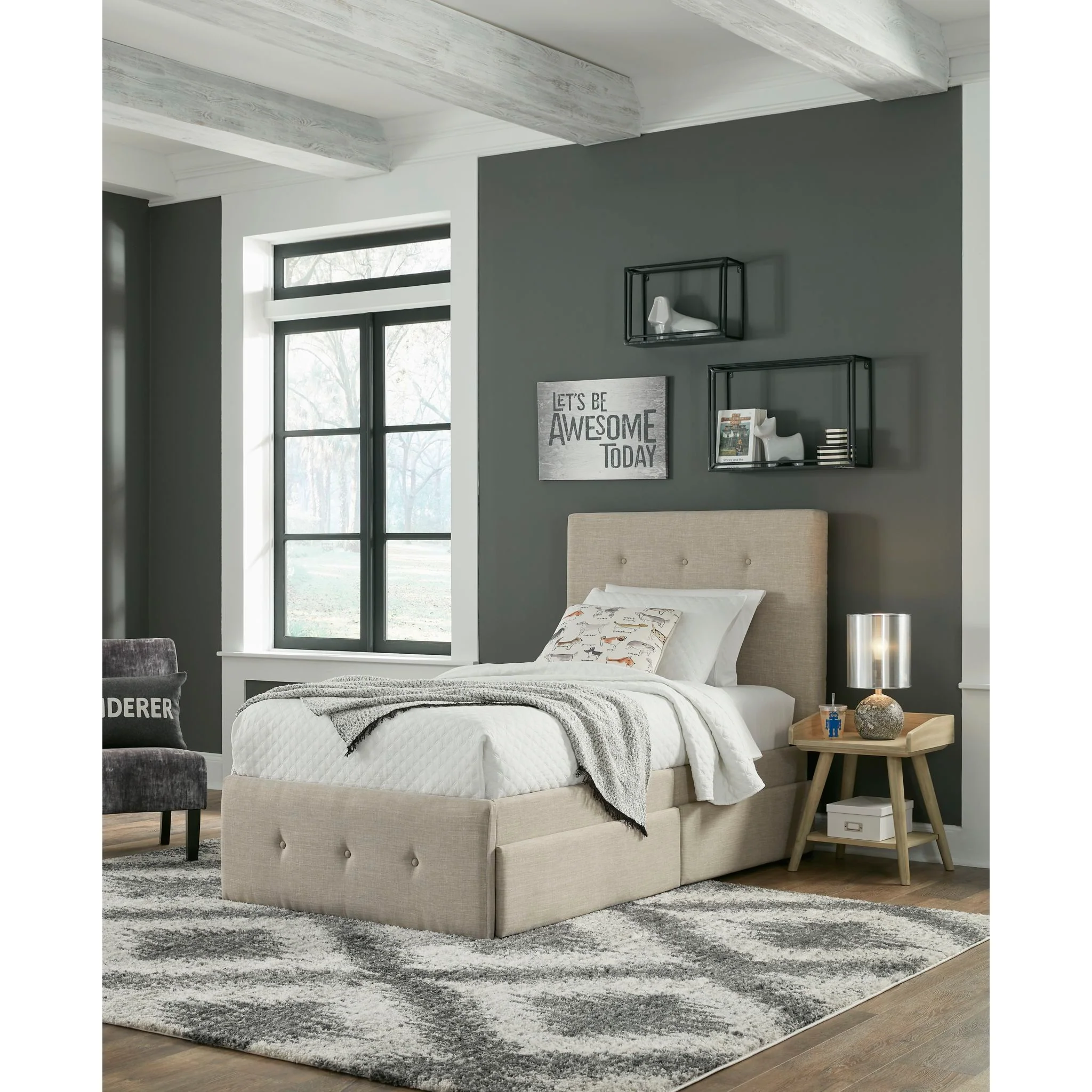 Gladdinson Twin Bed w/Storage - Image 2