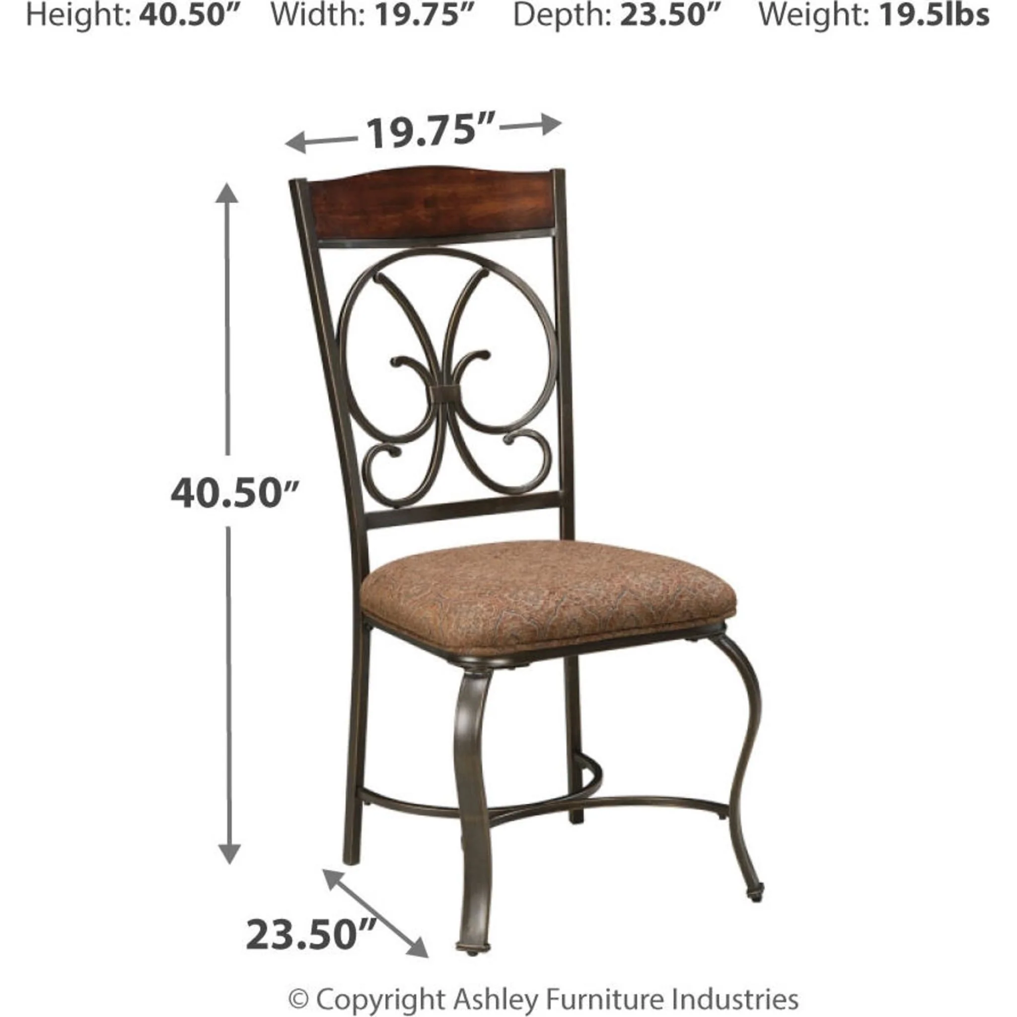 Glambrey Side Chair - Image 23