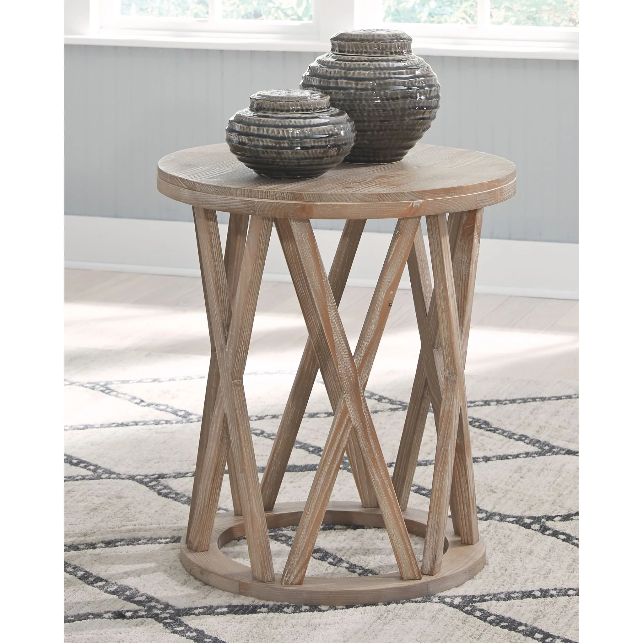 Glasslore Round End Table - Image 2