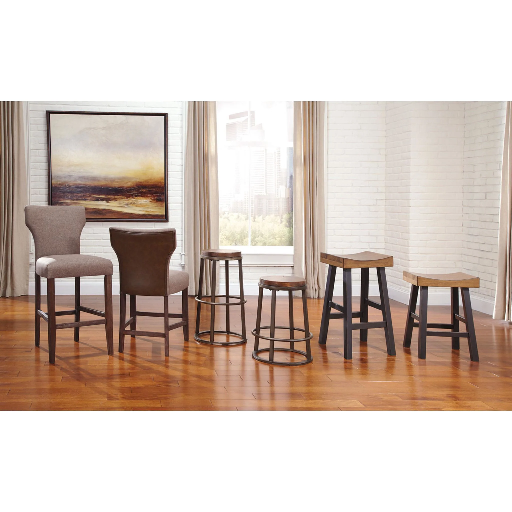 Glosco Bar Height Stool - Image 12