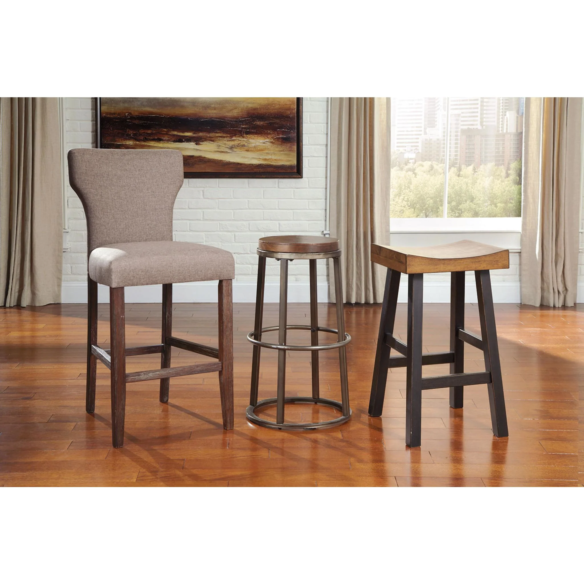 Glosco Bar Height Stool - Image 15