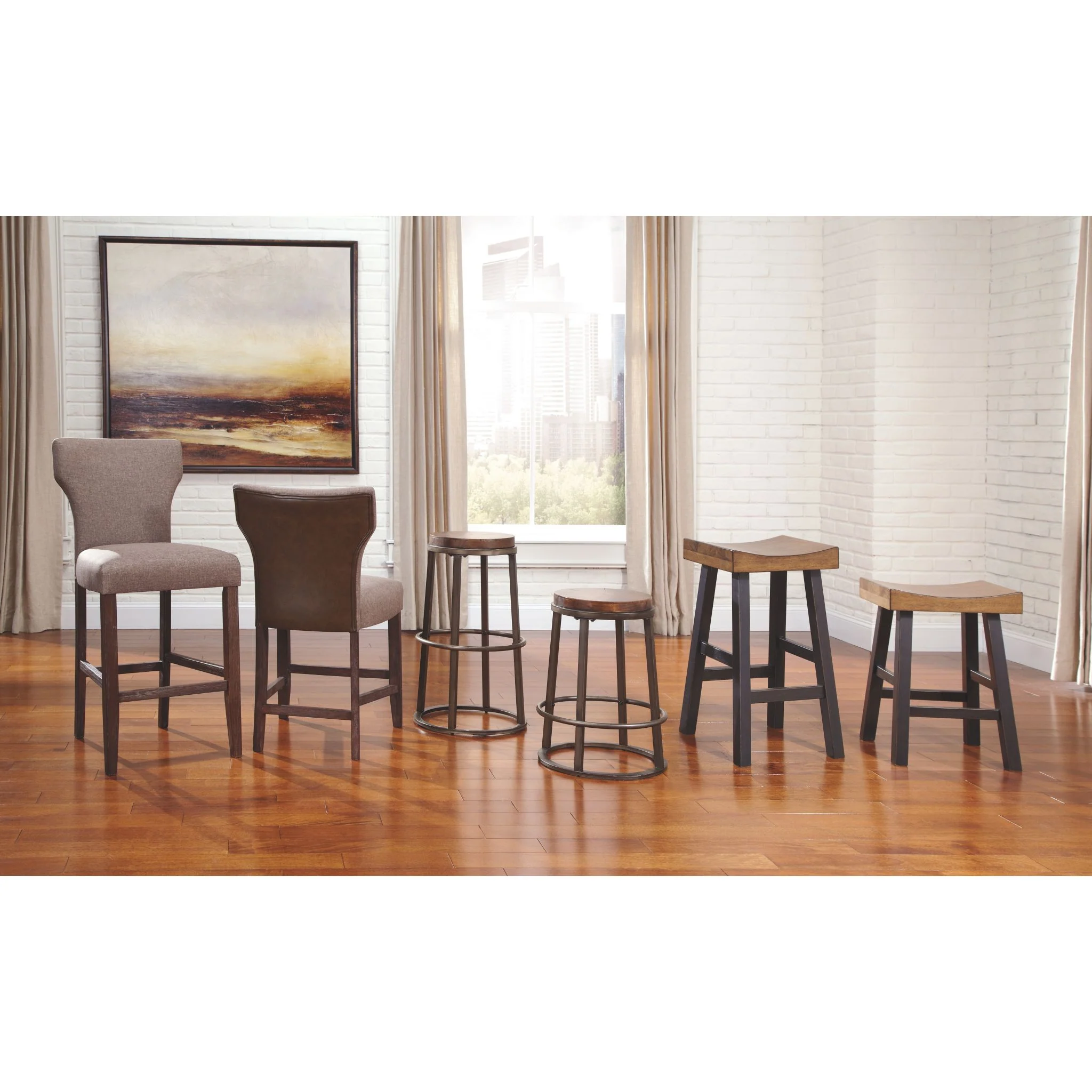 Glosco Bar Height Stool - Image 9