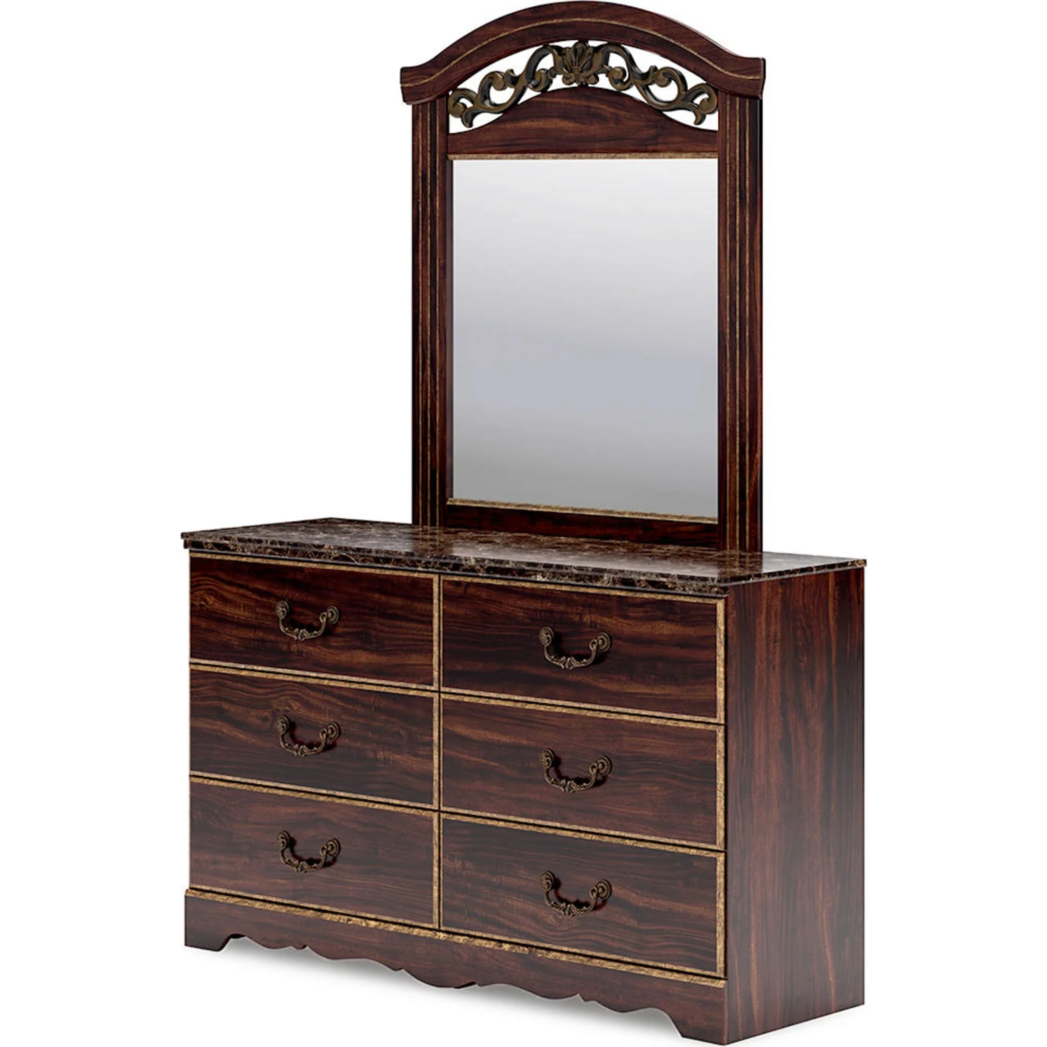 Glosmount Dresser and Mirror - Image 3