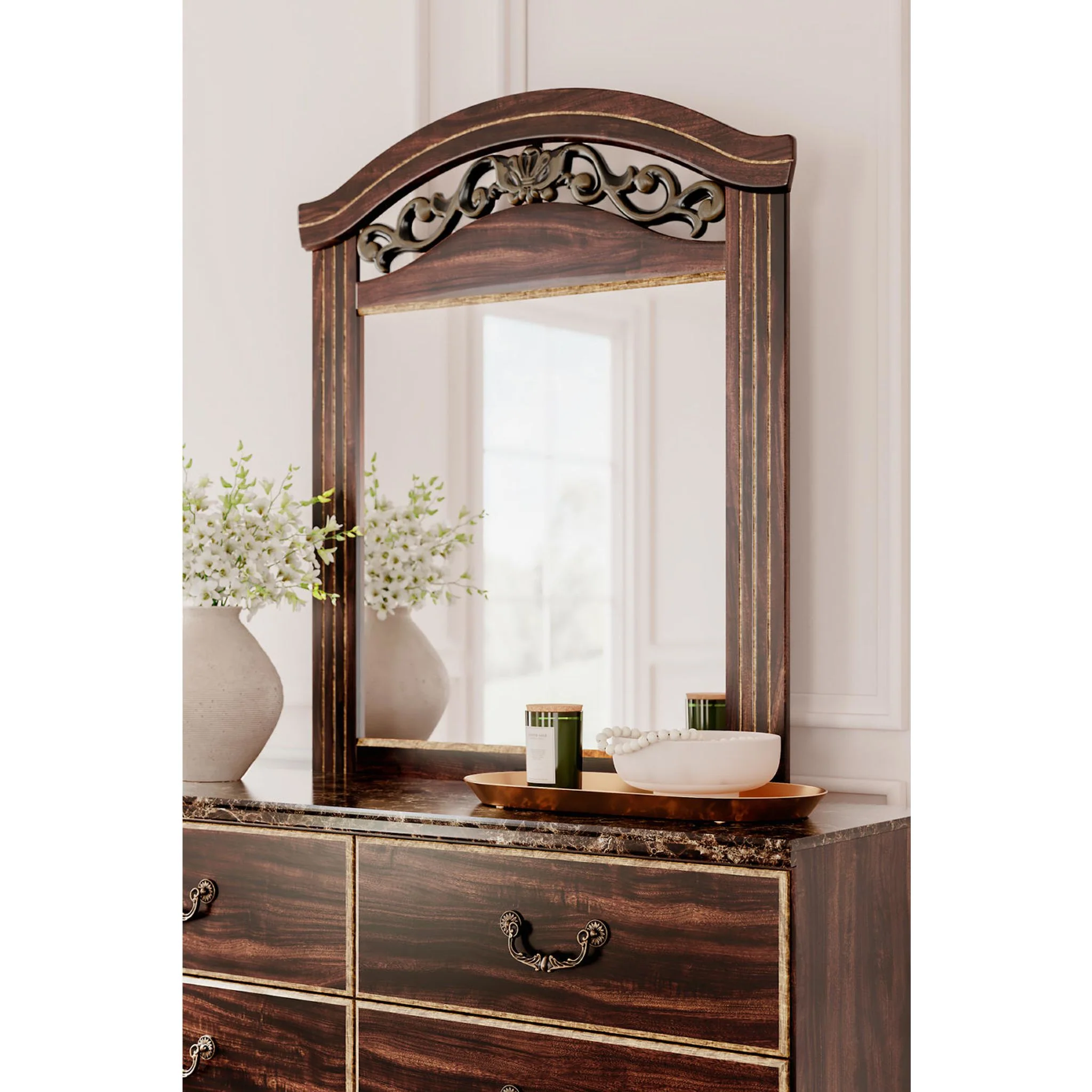 Glosmount Dresser and Mirror - Image 6