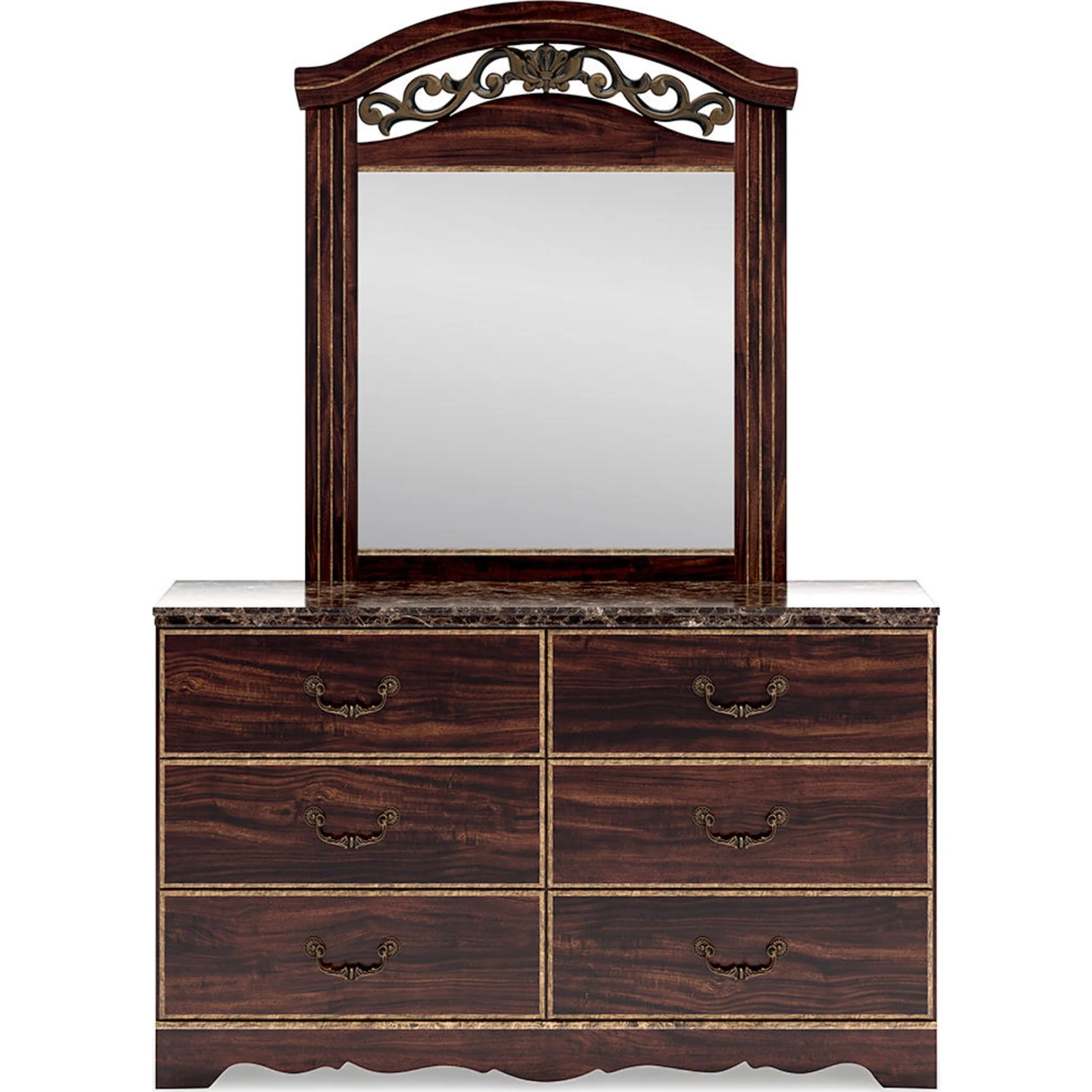 Glosmount Dresser and Mirror - Image 7