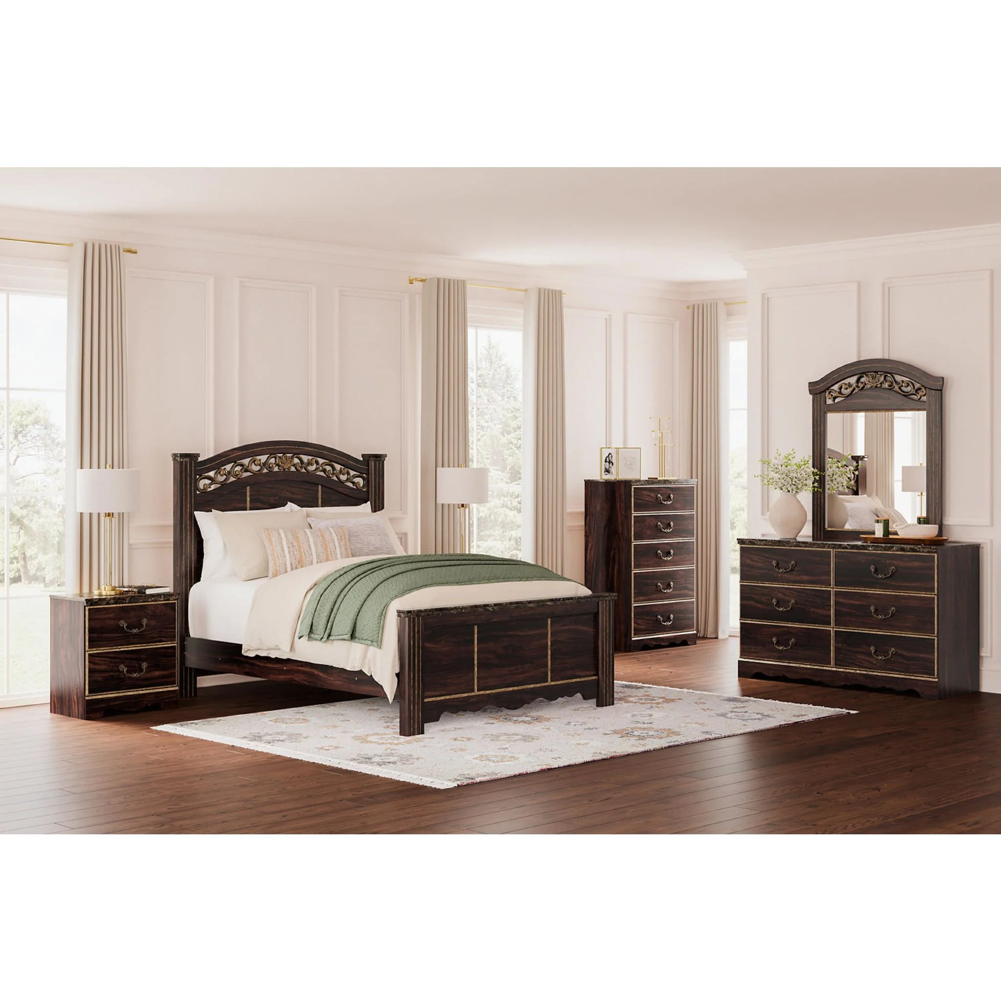 Glosmount Queen Poster Headboard - Image 3