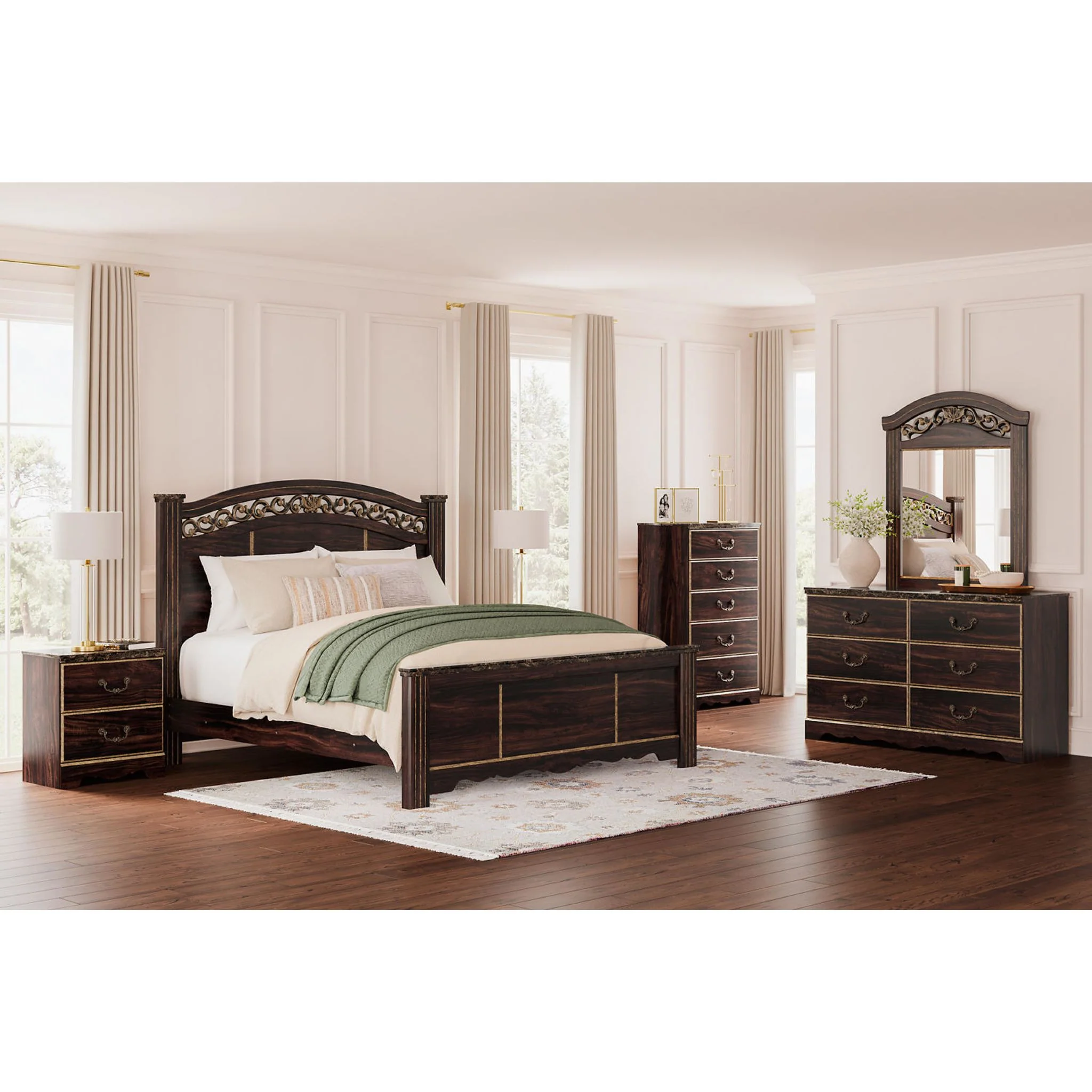 Glosmount Queen Poster Headboard - Image 7