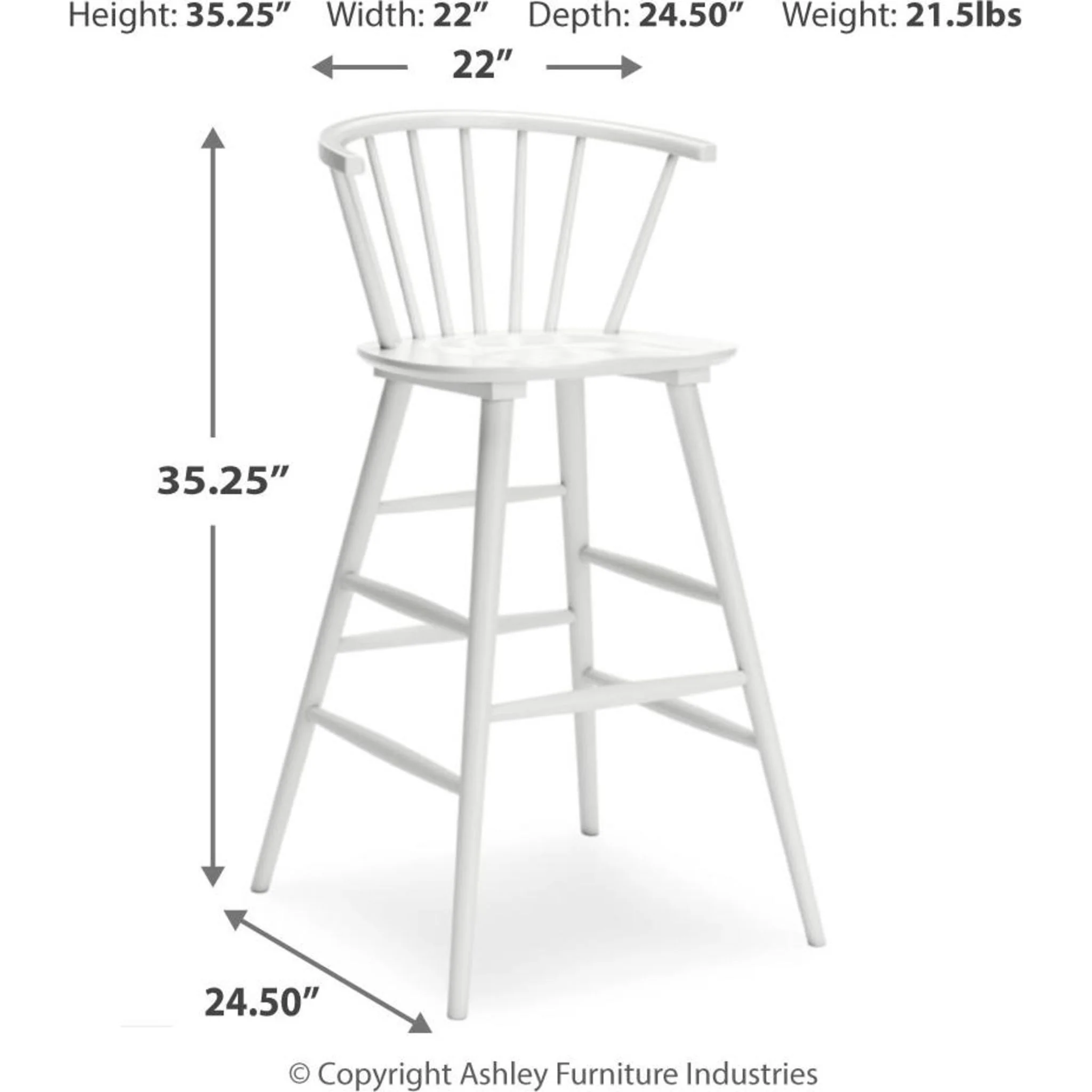 Grannen Bar Height Stool - Image 10