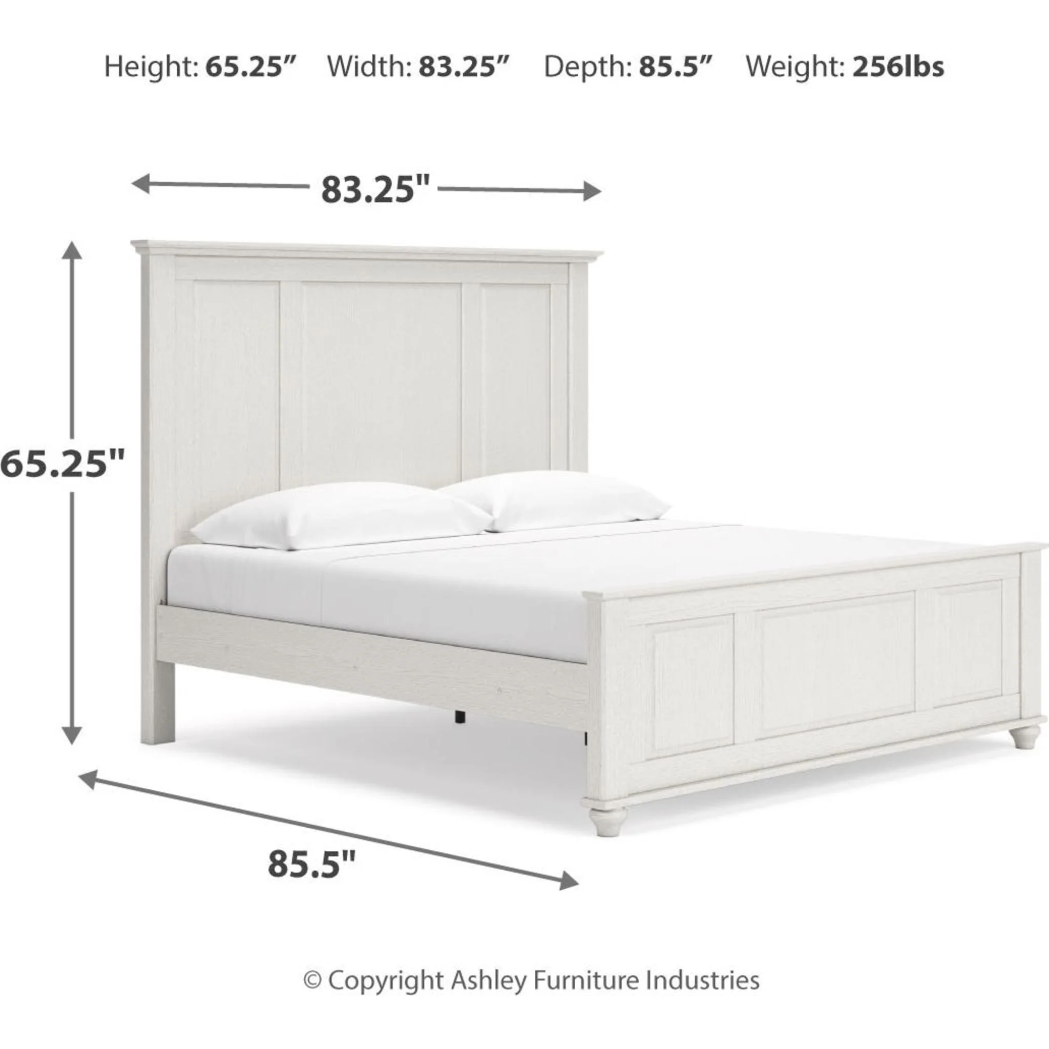 Grantoni 5 Piece Panel Bedroom - Image 20