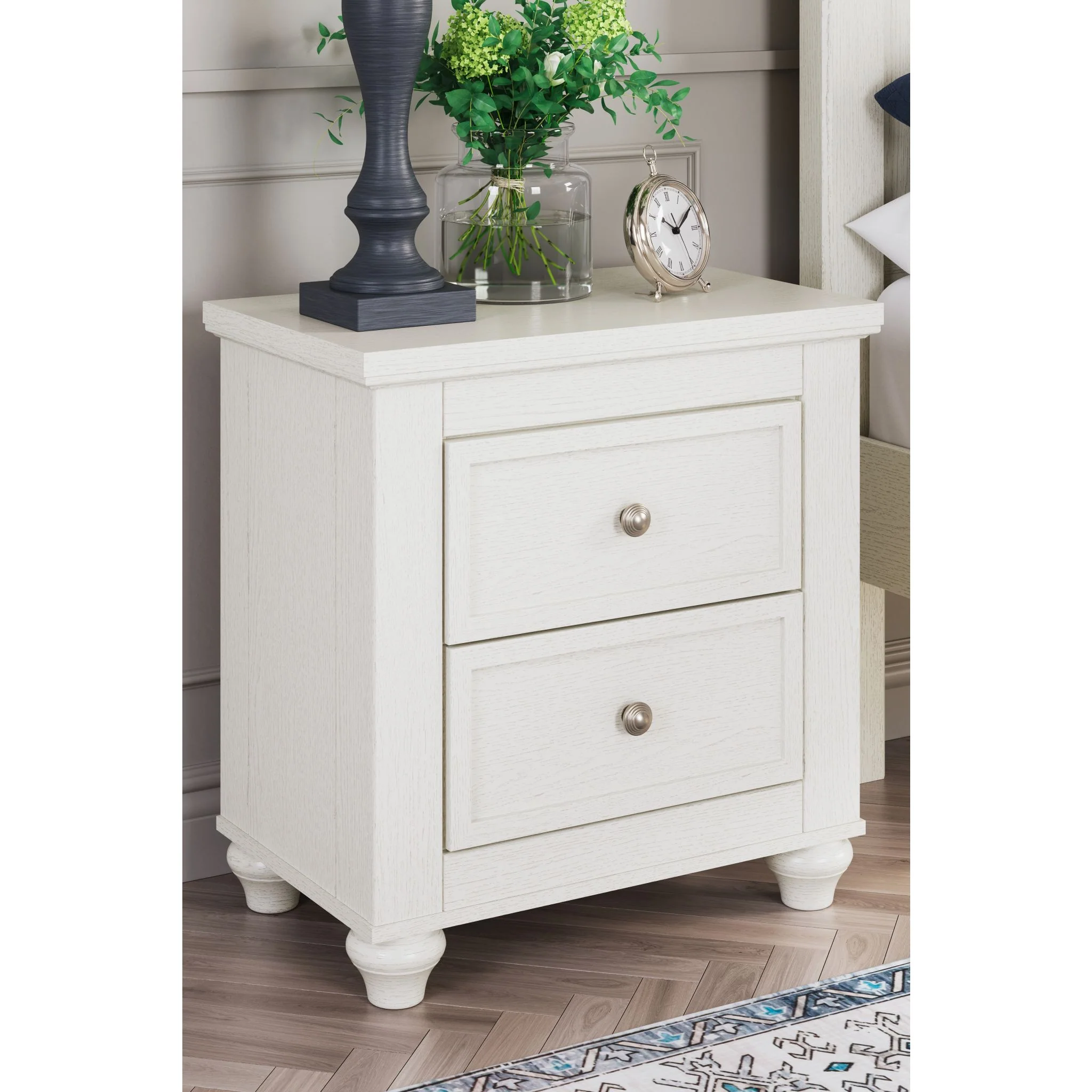 Grantoni Two Drawer Nightstand - Image 2