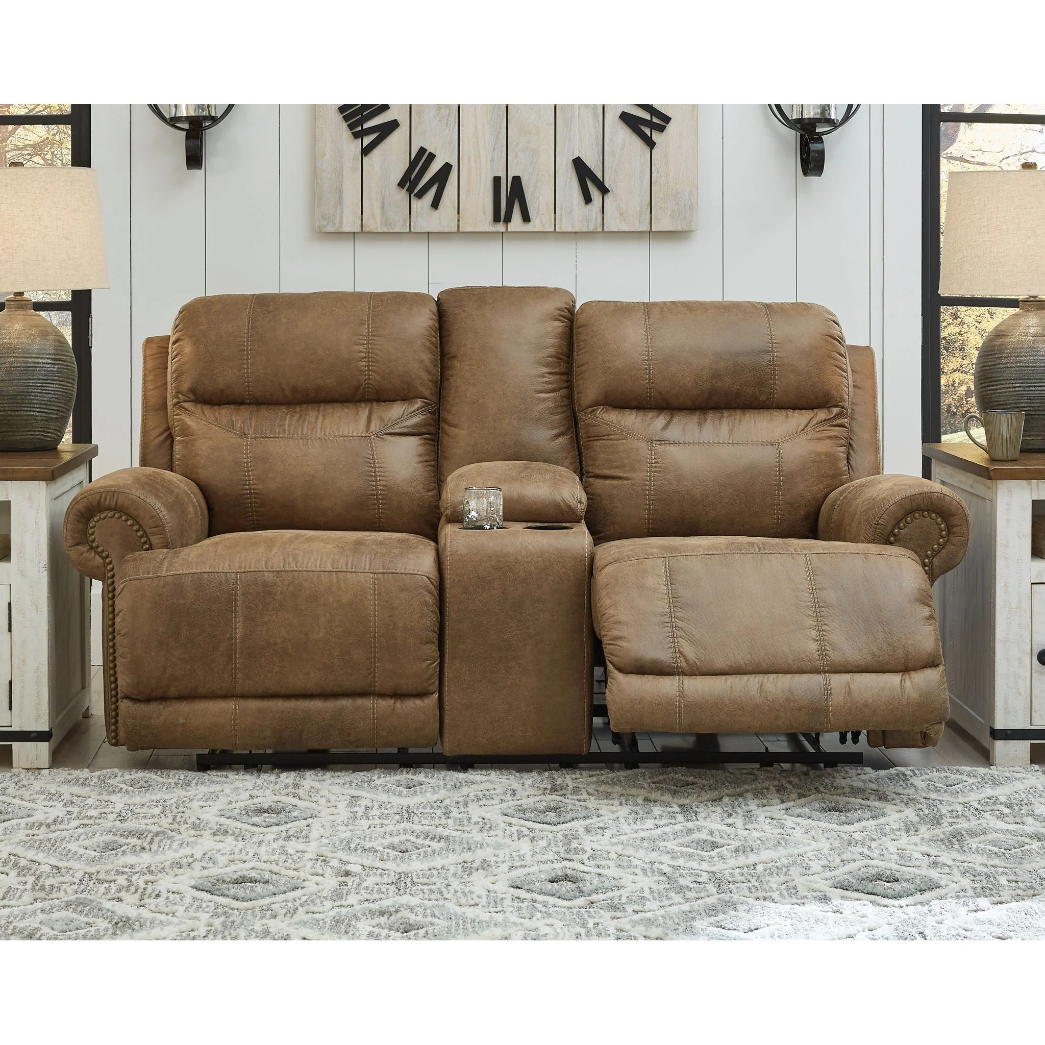 Grearview PWR REC Loveseat/CON/ADJ HDRST - Image 2