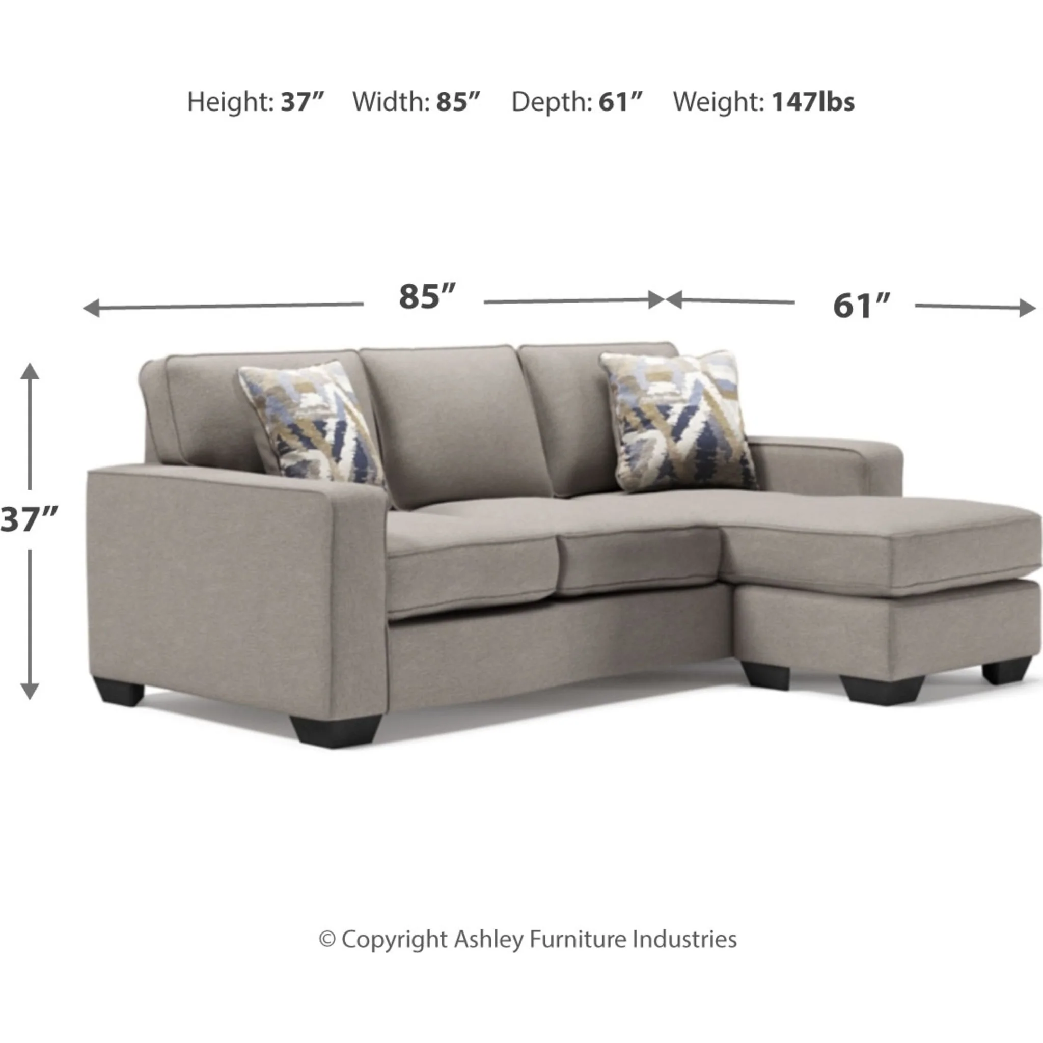 Greaves Sofa Chaise - Image 8
