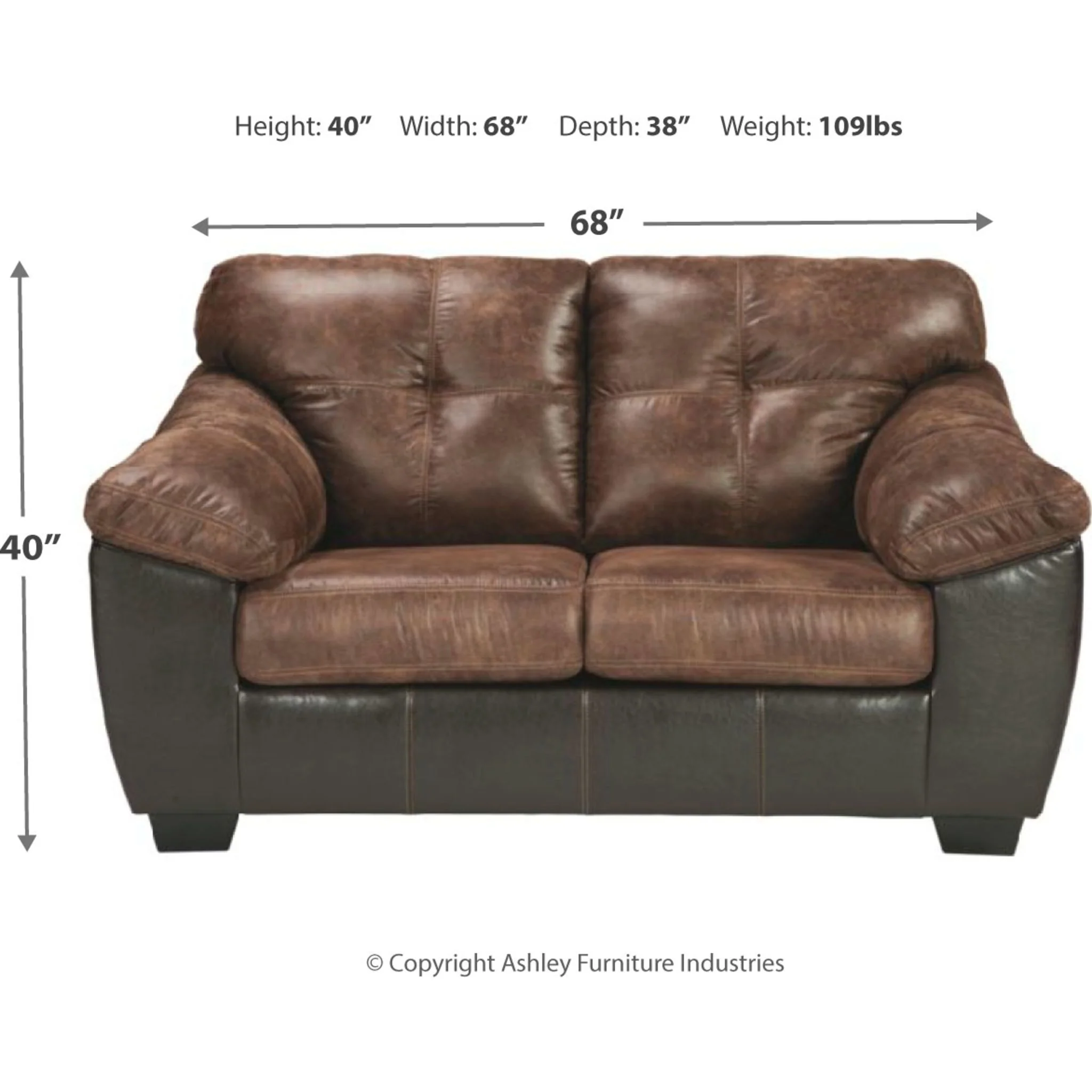 Gregale Loveseat - Image 5