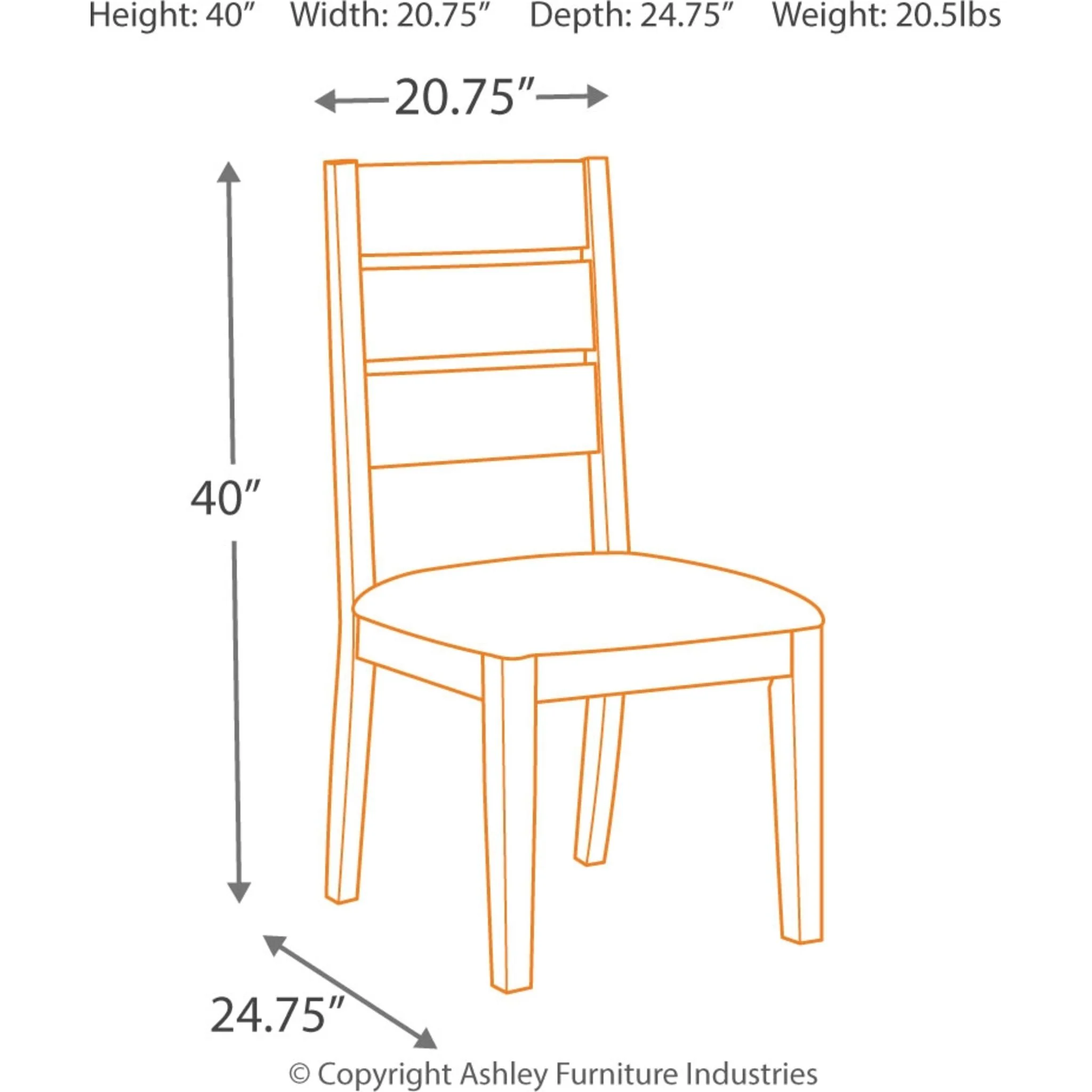 Grindleburg Side Chair - Image 3