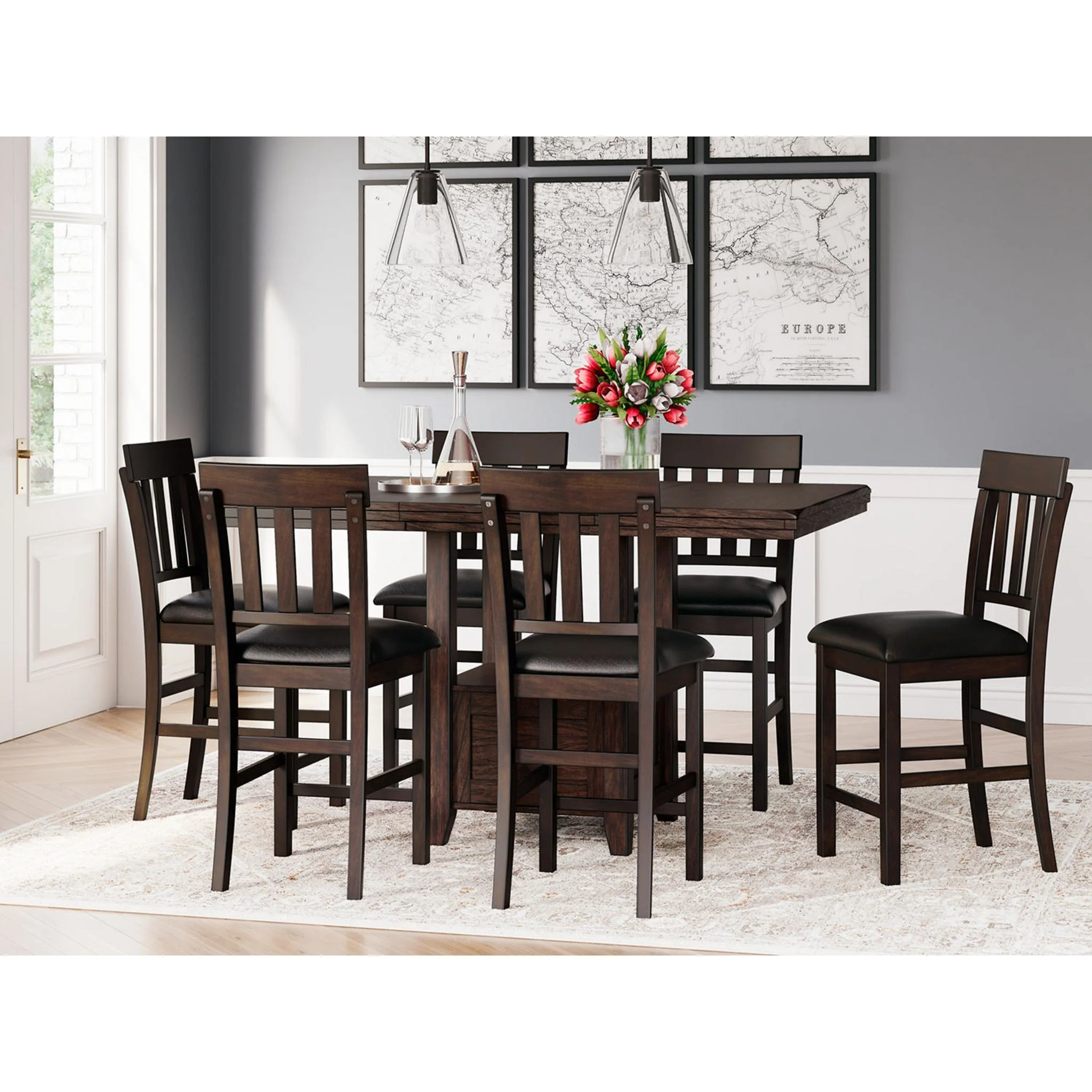 Haddigan Counter Dining Set - Image 10