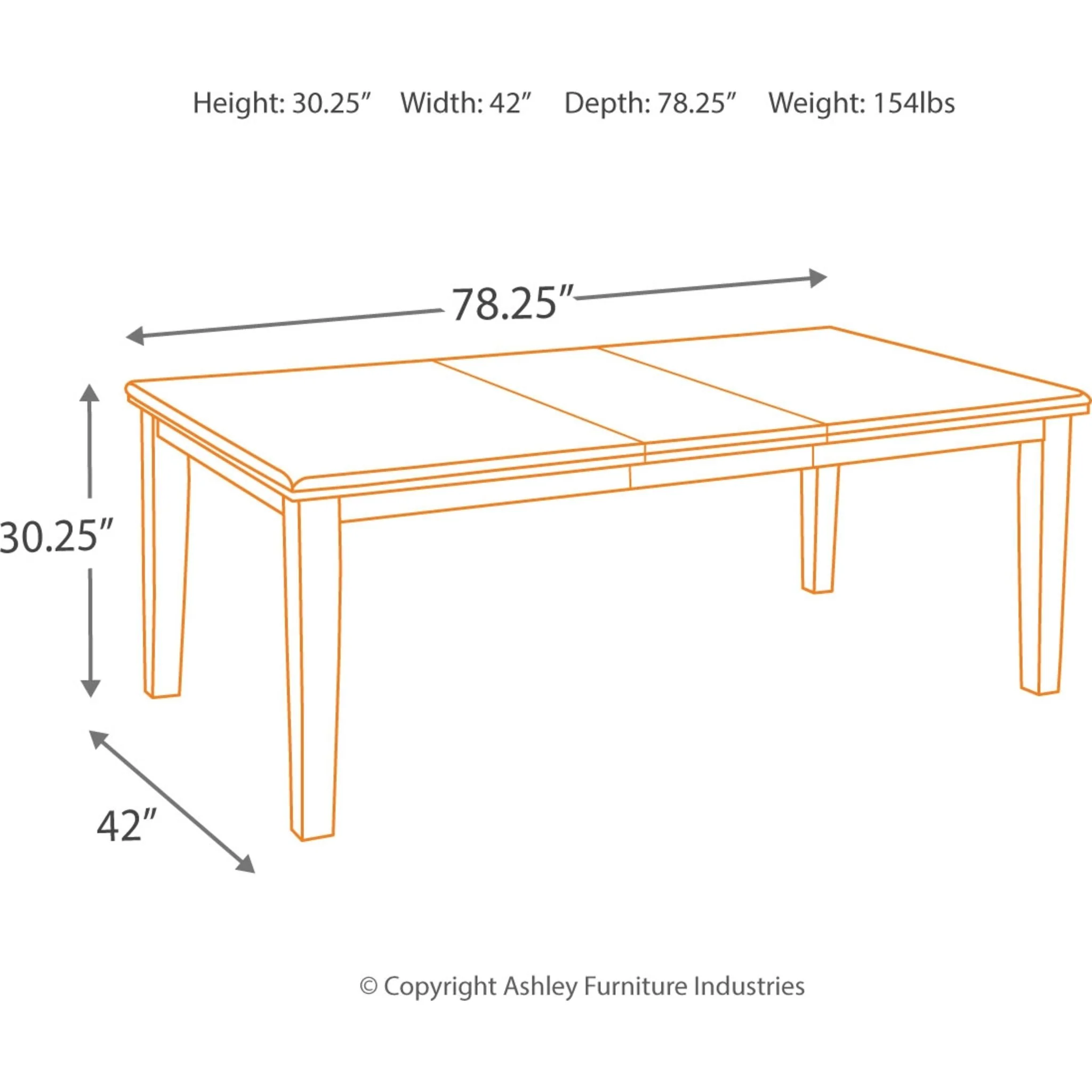 Haddigan Dining Extension Table - Image 4