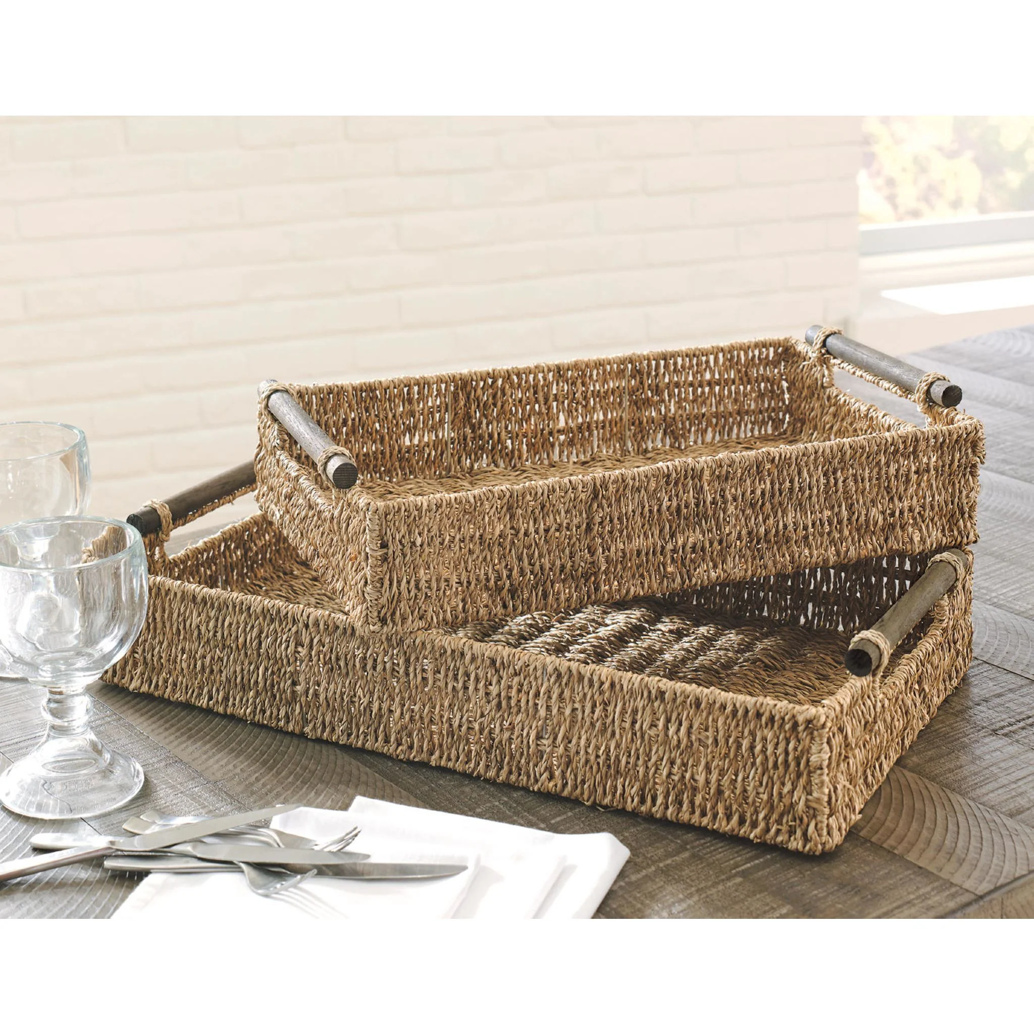 Halima Tray (Set of 2) - Image 2