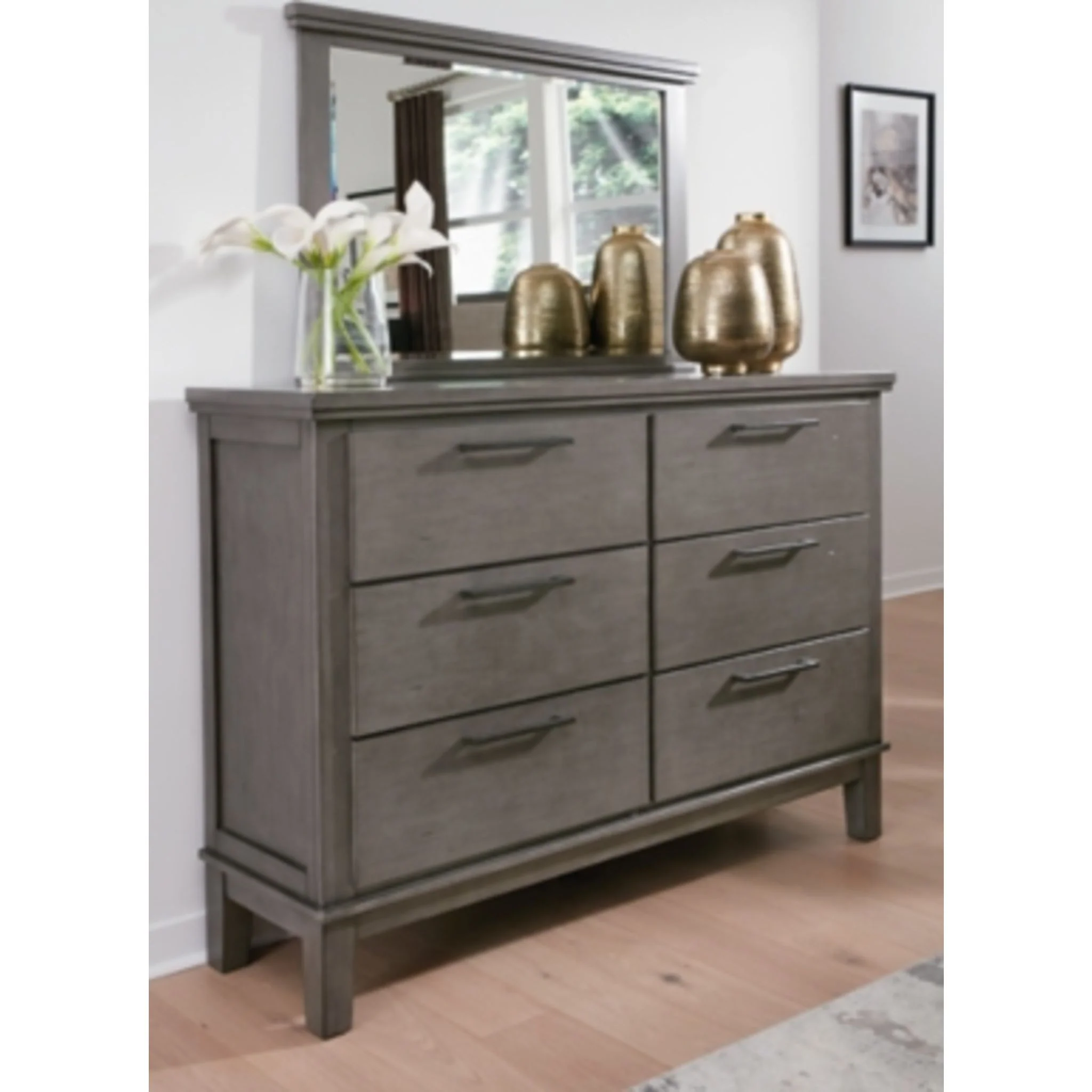 Hallanden Dresser and Mirror - Image 3