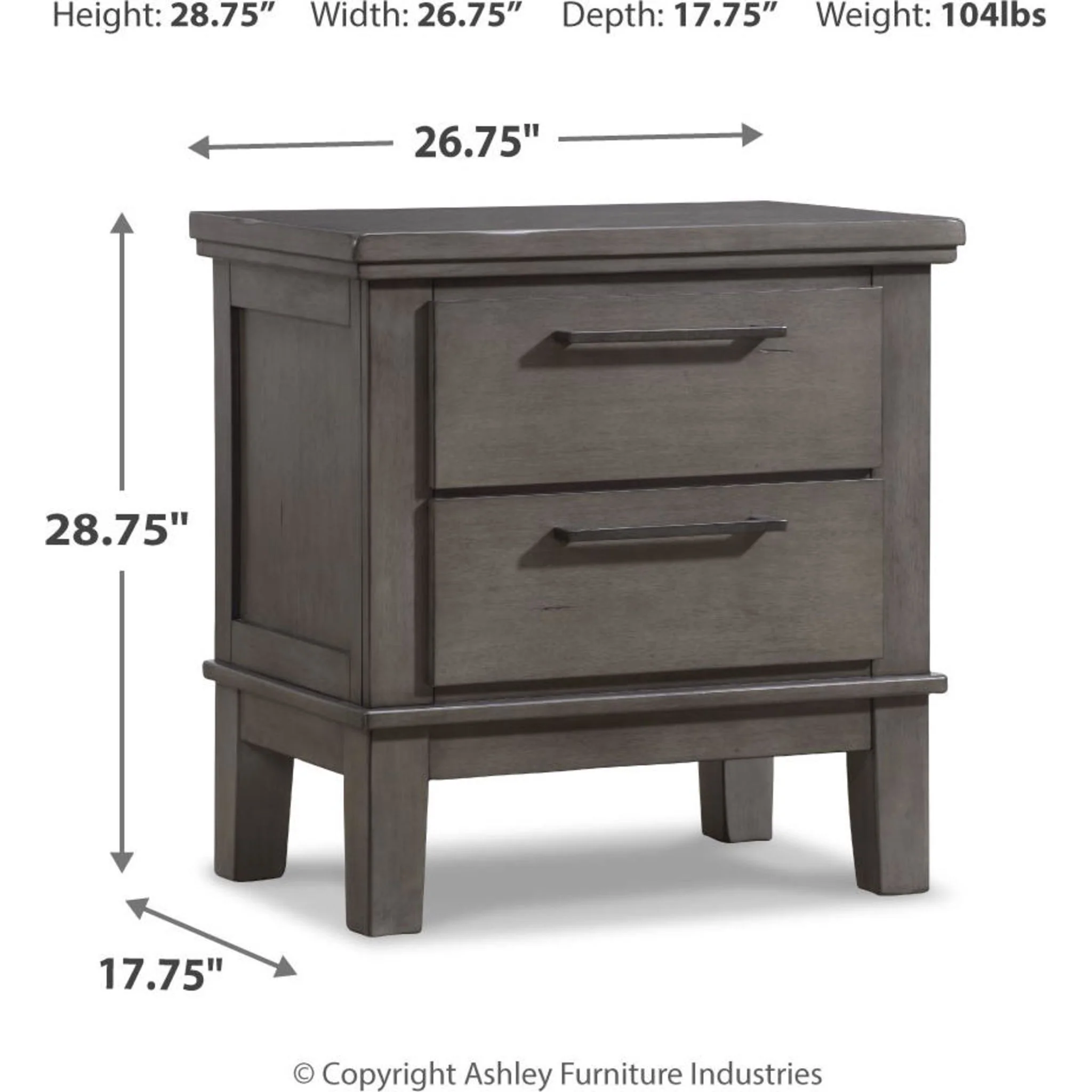 Hallanden Nightstand - Image 10